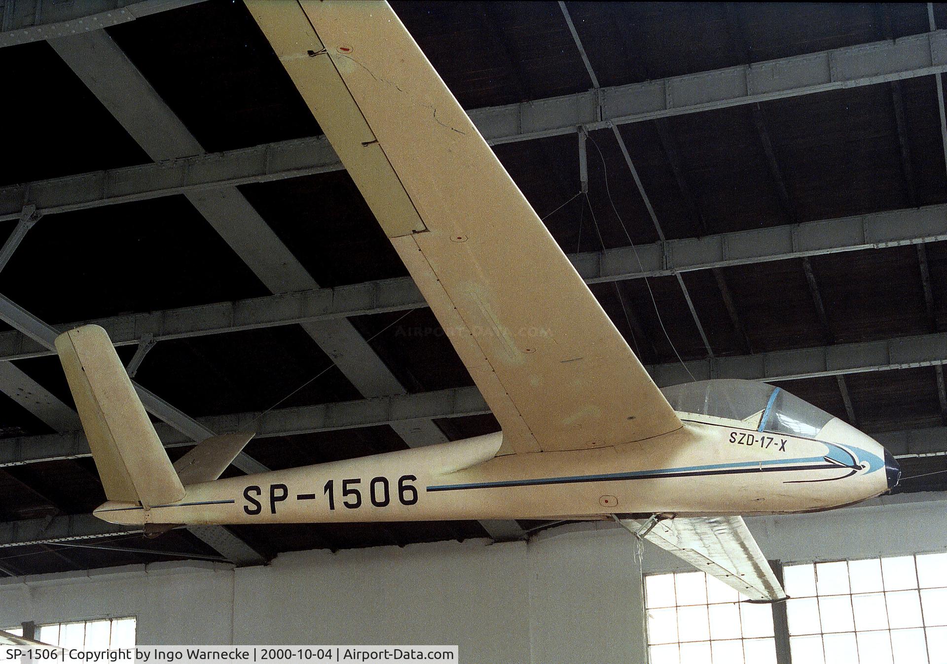 SP-1506, 1956 SZD SZD-17X Jaskolka L C/N 179, Szybowcowy Zaklad Doswiadczalny SZD-17X Jaskolka L at the Muzeum Lotnictwa i Astronautyki, Krakow