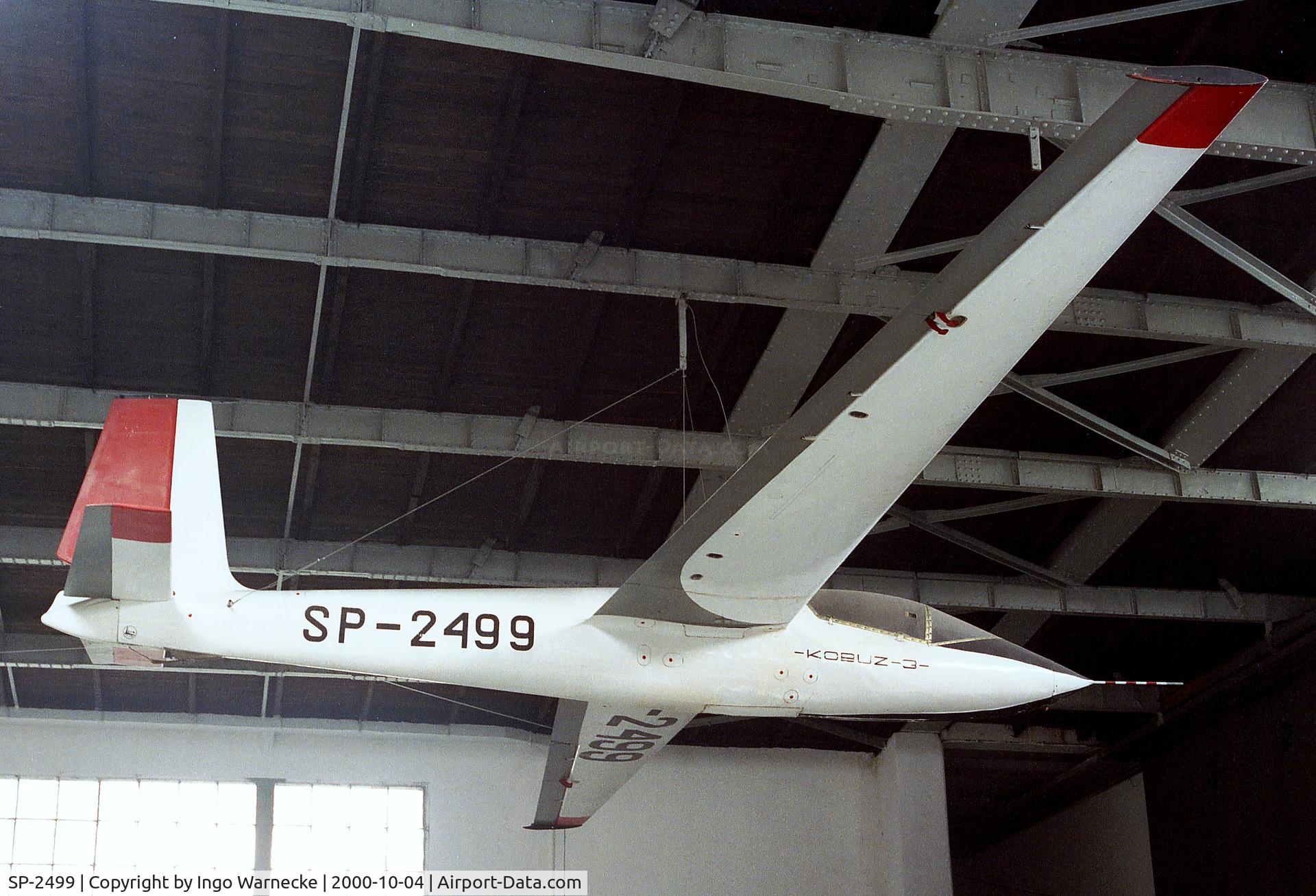 SP-2499, PZL-Bielsko SZD-21 Kobuz 3 C/N W-286, Szybowcowy Zaklad Doswiadczalny SZD-21 Kobuz 3