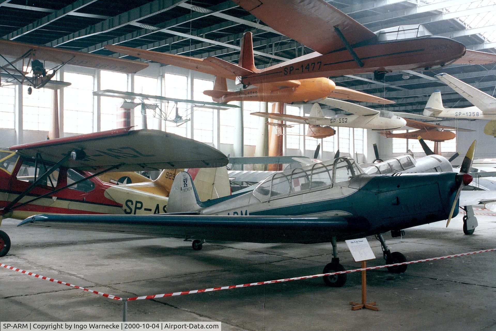 SP-ARM, 1951 Zlin Z-26 Trener C/N 640, Zlin Z-26 Trener at the Muzeum Lotnictwa i Astronautyki, Krakow