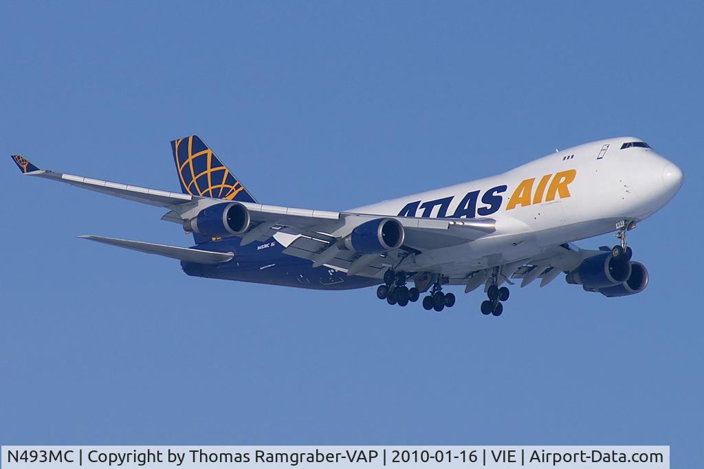 N493MC, 1998 Boeing 747-47UF C/N 29254, Atlas Air Boeing 747-400