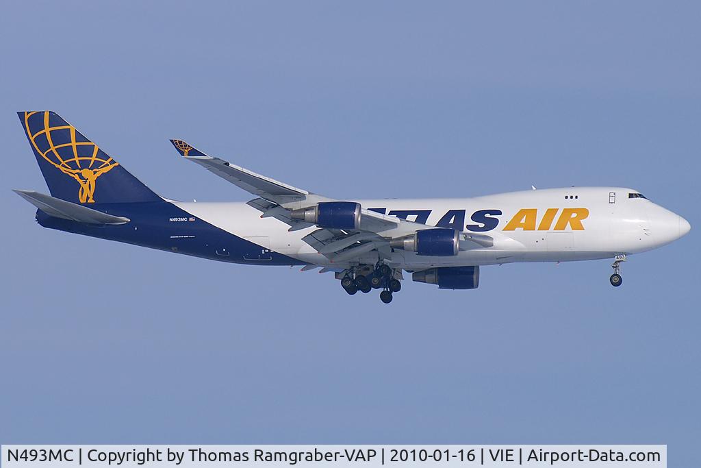 N493MC, 1998 Boeing 747-47UF C/N 29254, Atlas Air Boeing 747-400