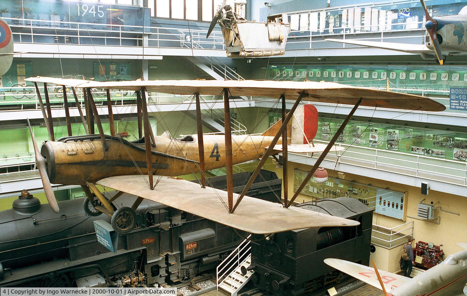 4, 1917 Lowe Willard Fowler L.W.F. V-1 C/N 12893, Lowe Willard Fowler L.W.F. V-1 of the Czechoslovak Legion in Siberia at the Narodni Technicke Muzeum, Prague