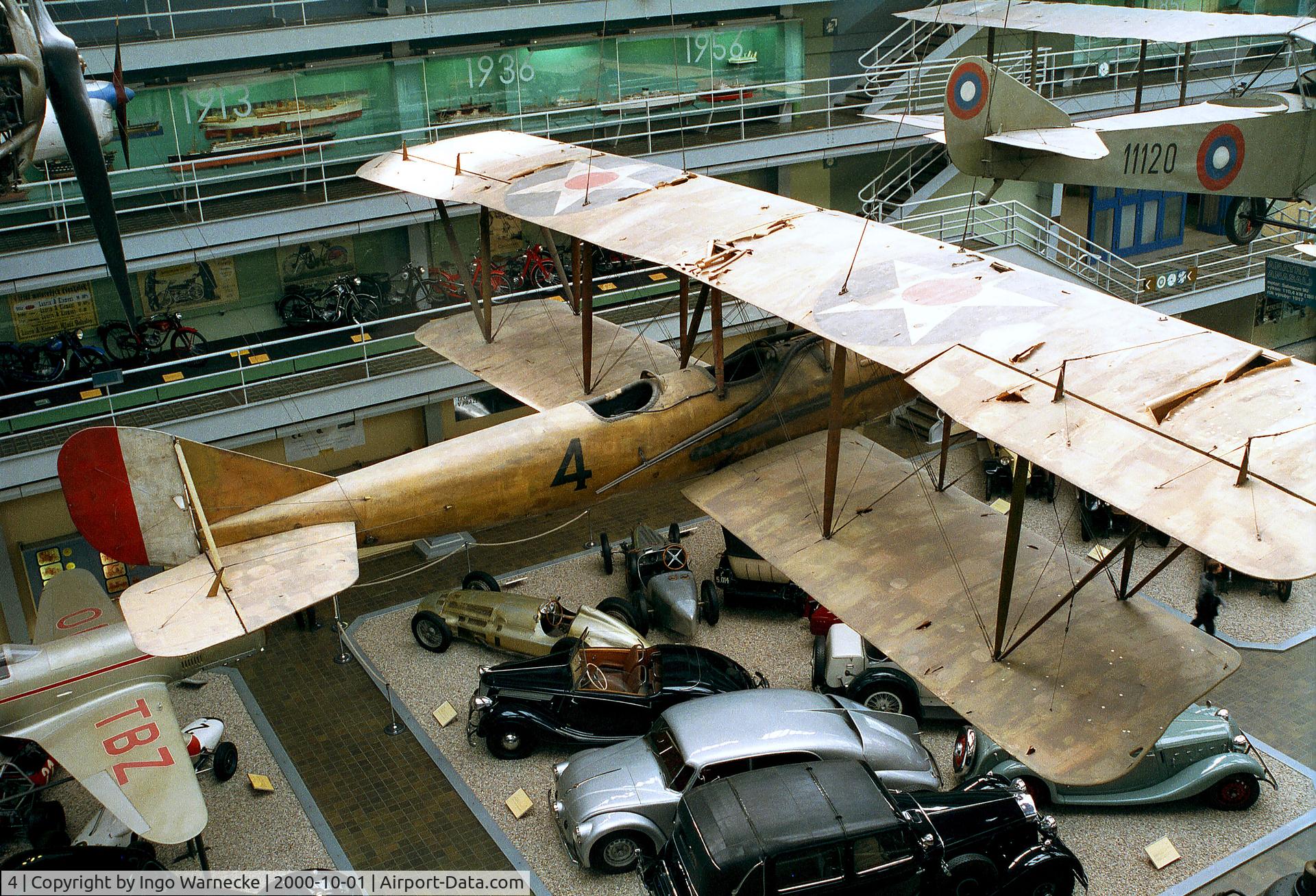 4, 1917 Lowe Willard Fowler L.W.F. V-1 C/N 12893, Lowe Willard Fowler L.W.F. V-1 of the Czechoslovak Legion in Siberia at the Narodni Technicke Muzeum, Prague