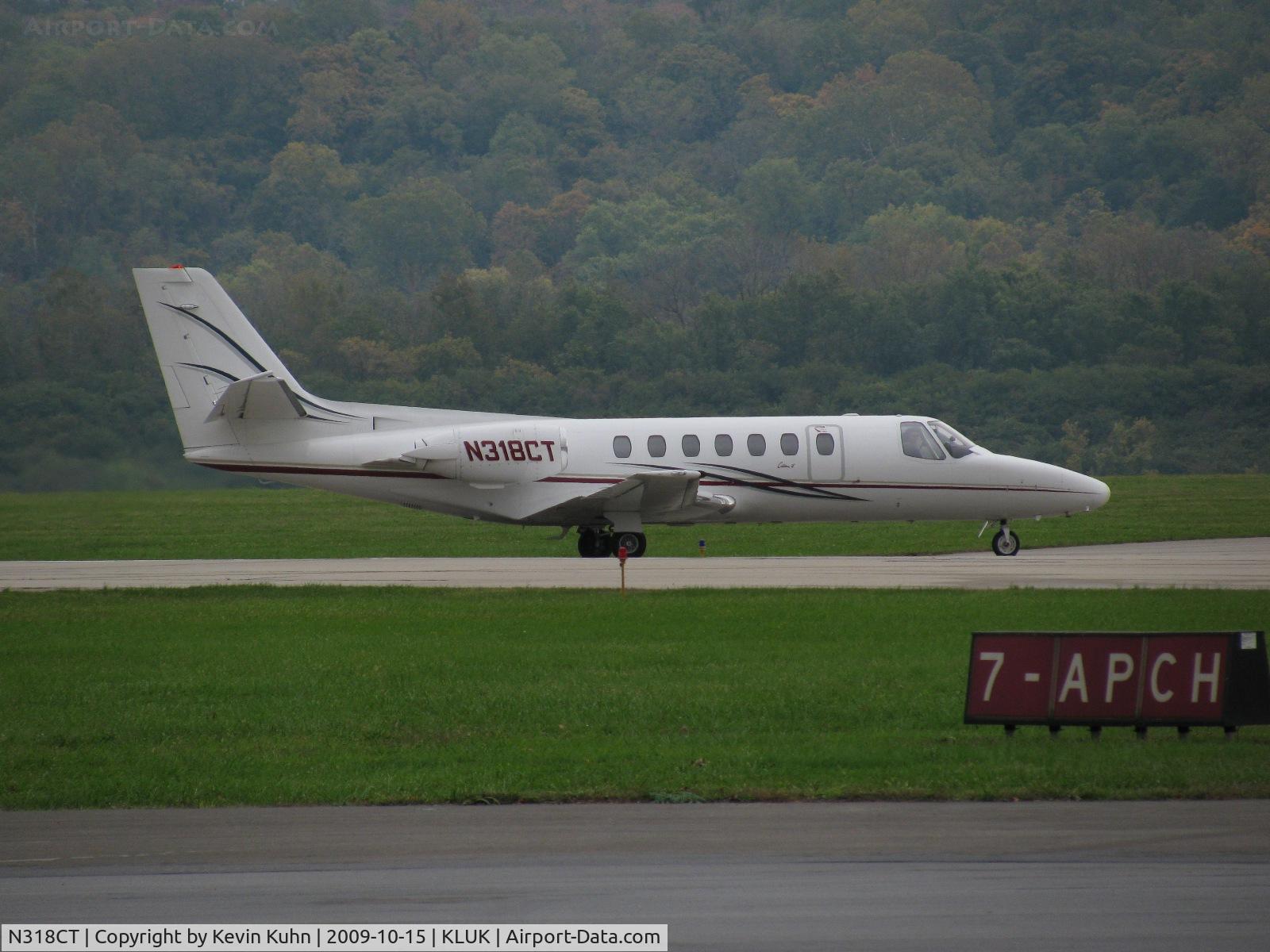 N318CT, 1990 Cessna 560 C/N 560-0081, Charlie Tango in profile