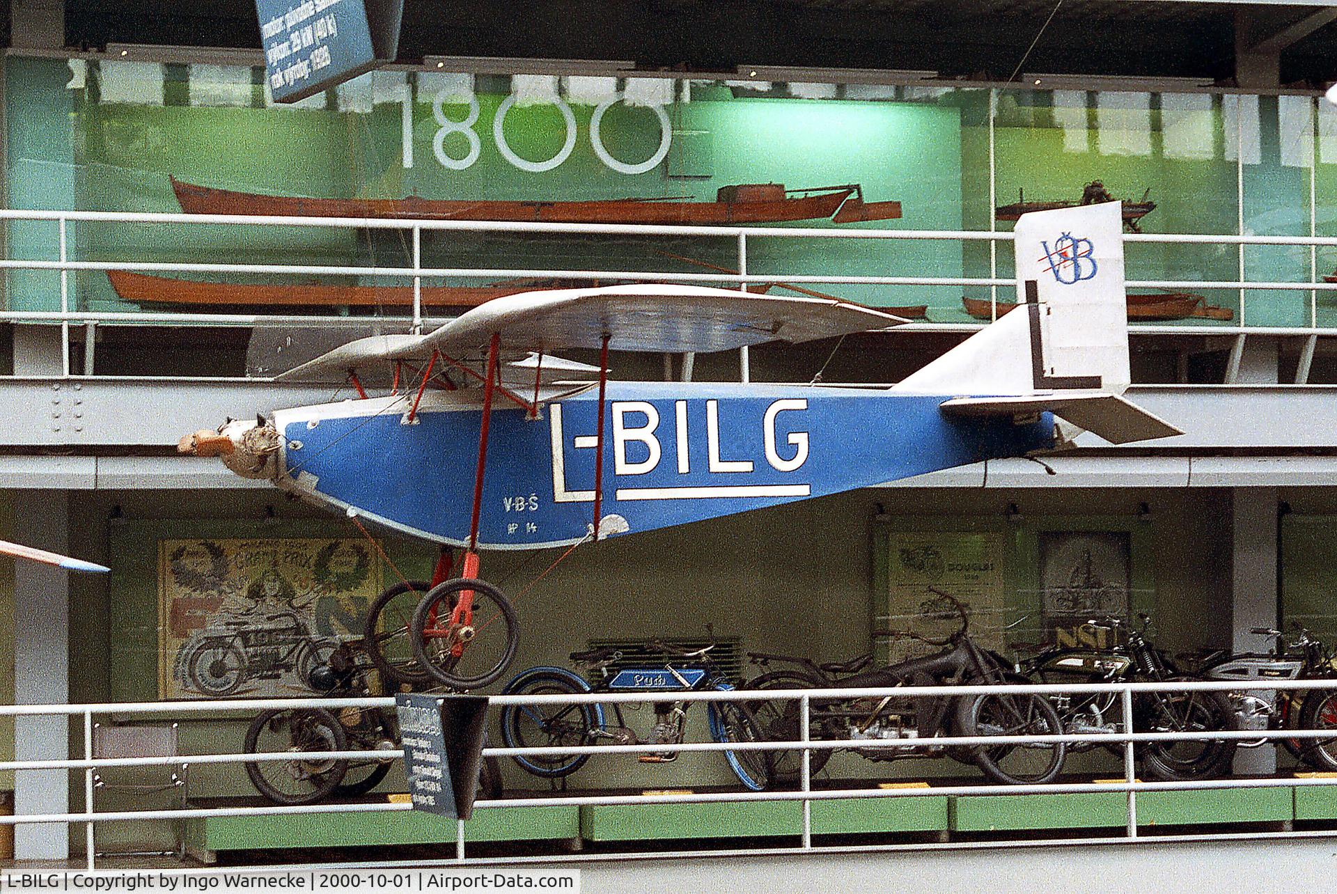 L-BILG, Simunek VBS-1 Kunkadlo C/N 1, Simunek VBS-1 Kunkadlo at the Narodni Technicke Muzeum, Prague