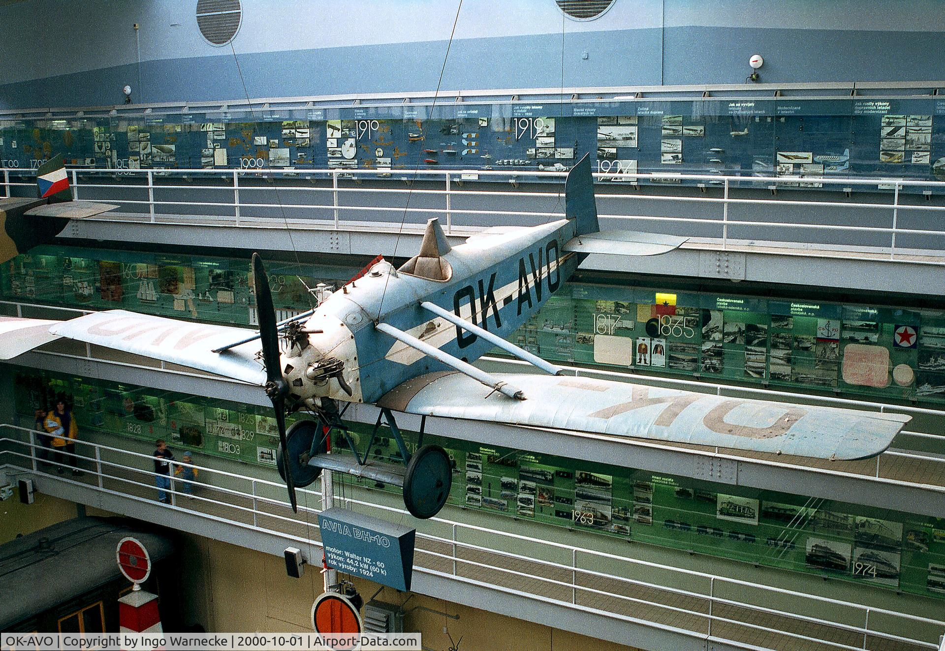 OK-AVO, Avia BH-10 C/N 14, Avia BH-10 at the Narodni Technicke Muzeum, Prague