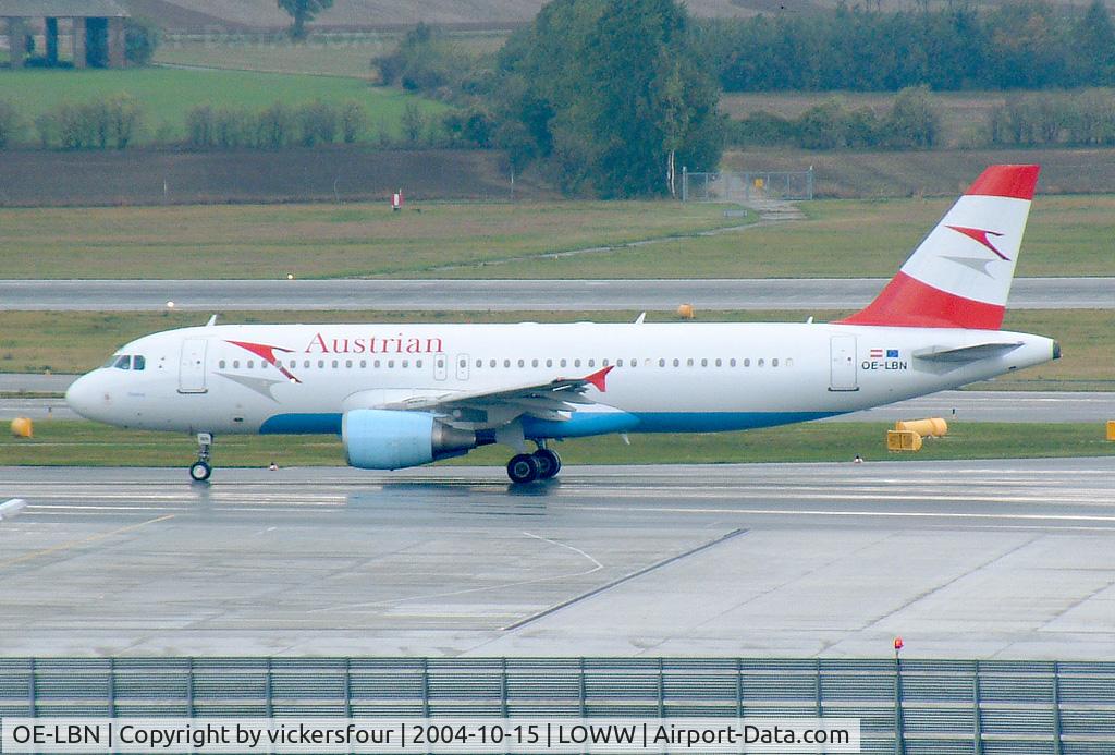 OE-LBN, 1997 Airbus A320-214 C/N 768, Austrian Airlines