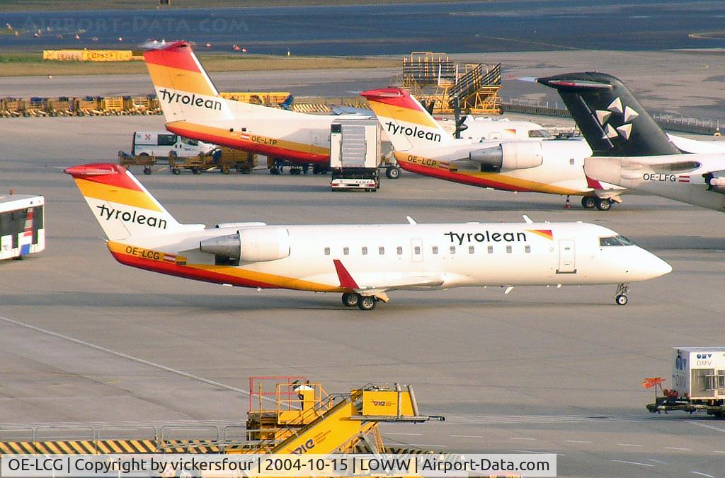 OE-LCG, 1996 Canadair CRJ-200LR (CL-600-2B19) C/N 7103, Tyrolean Airways