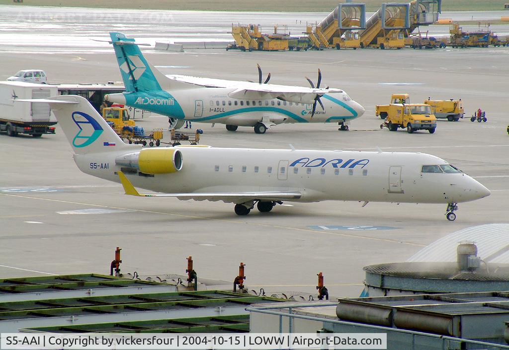 S5-AAI, 1998 Canadair CRJ-200LR (CL-600-2B19) C/N 7248, Adria Airways