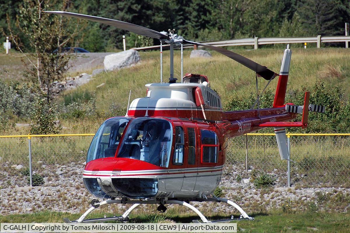 C-GALH, 1989 Bell 206L-3 LongRanger III C/N 51297, Alpine Helicopter's Homebase in Canmore