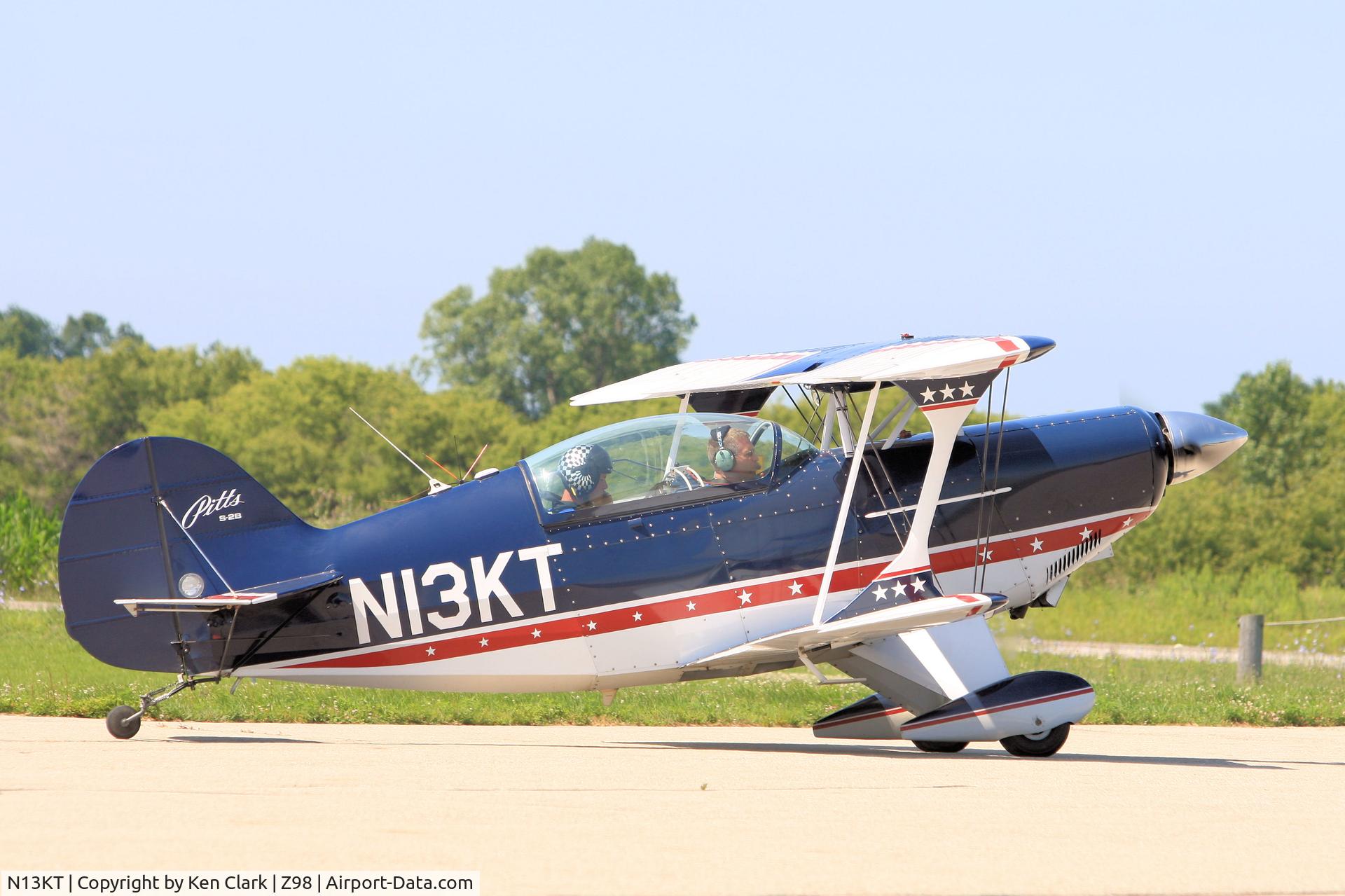 N13KT, 1992 Aviat Pitts S-2B Special C/N 5250, 13KT at Zeeland MI