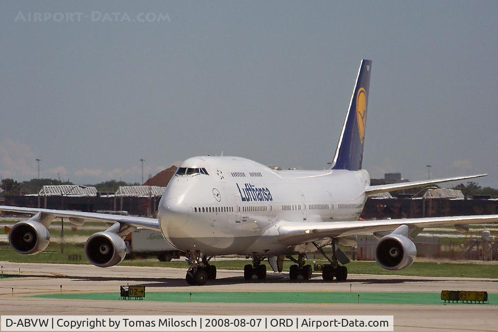 D-ABVW, 1999 Boeing 747-430 C/N 29493, 