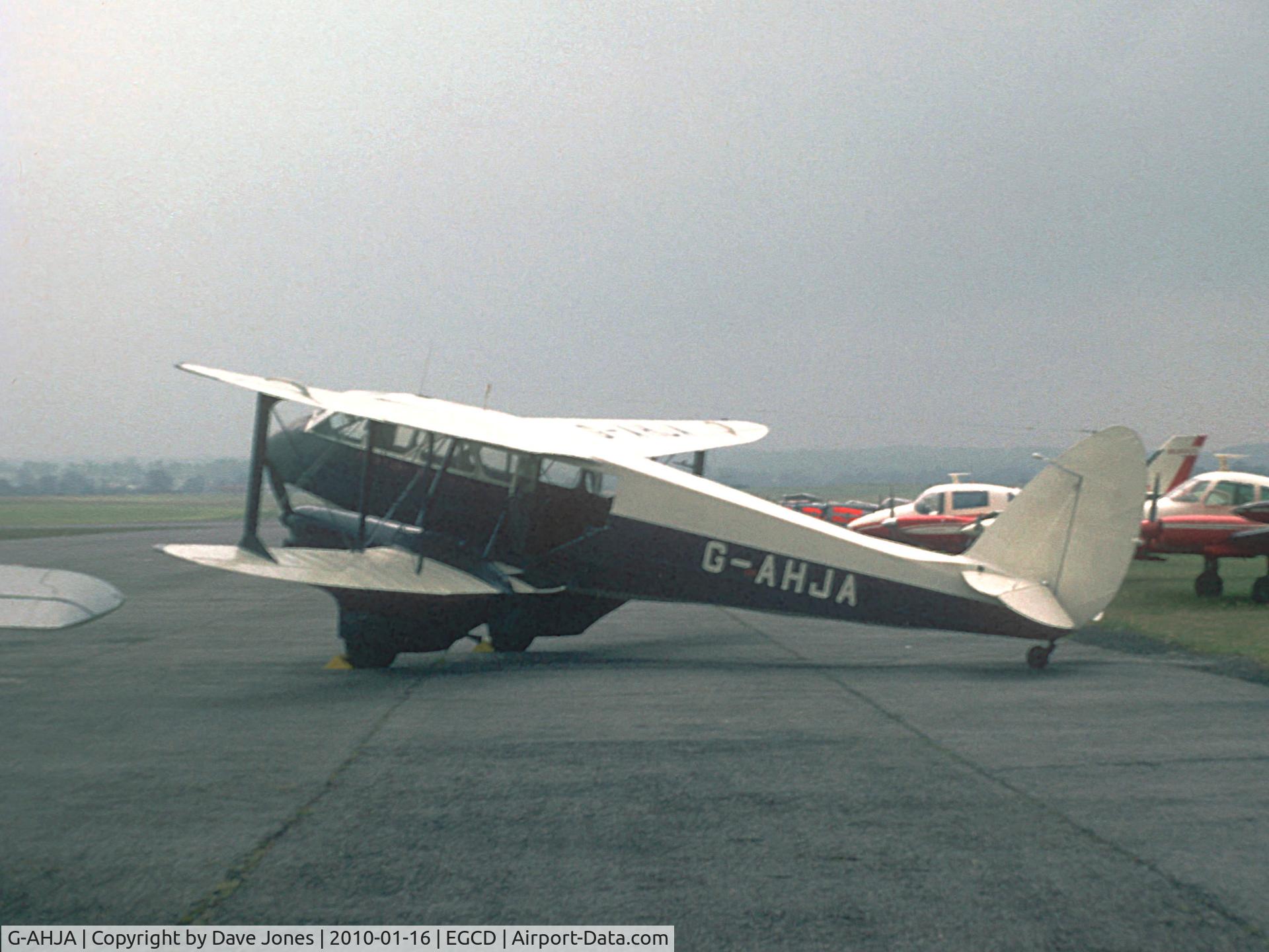 G-AHJA, 1940 De Havilland DH-89A Domine C/N 6486, G-AHJA at the Woodford Air Show 29th June 1968