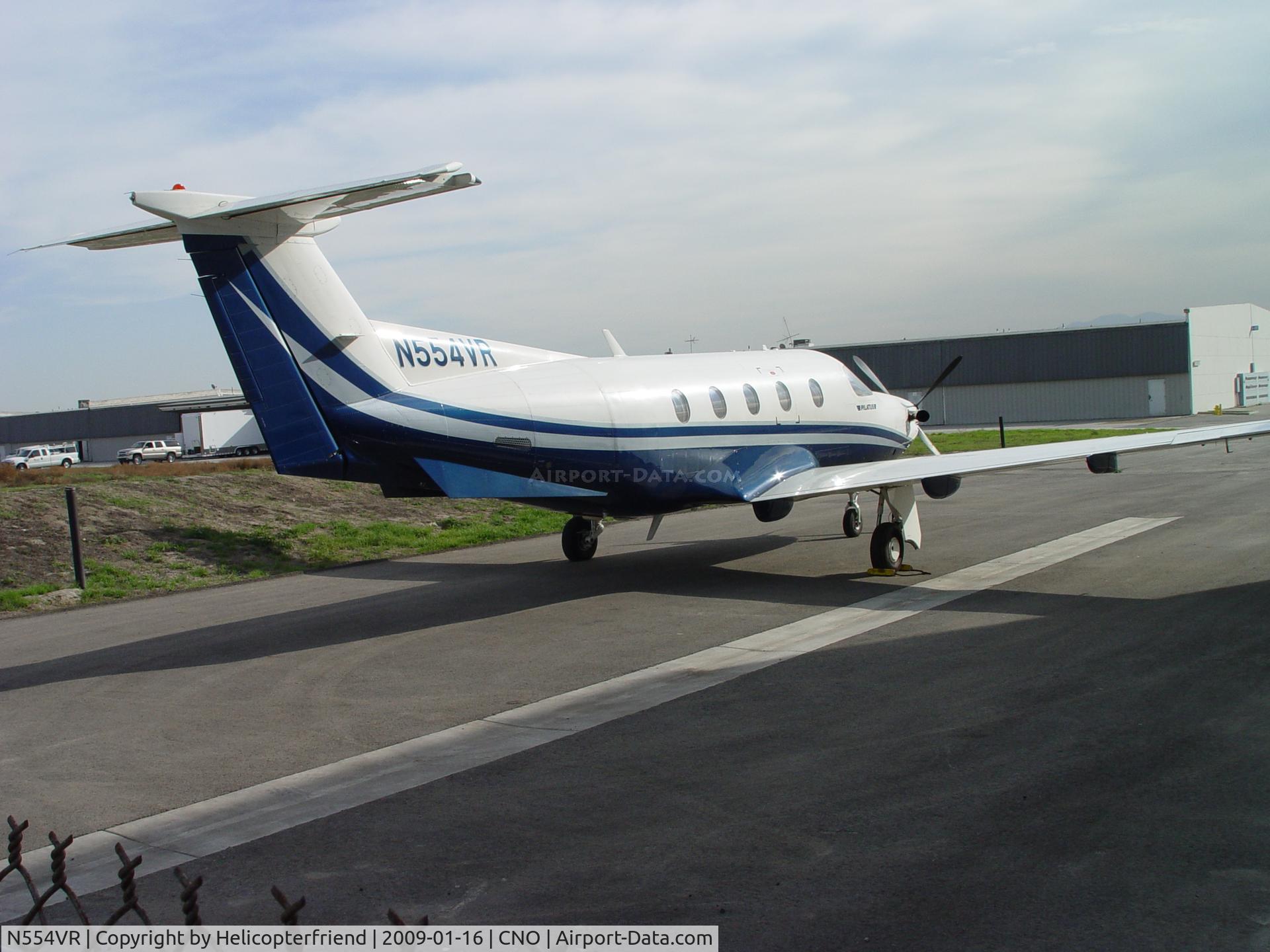 N554VR, 1999 Pilatus PC-12/45 C/N 288, Parked on the side for hangar cleaning