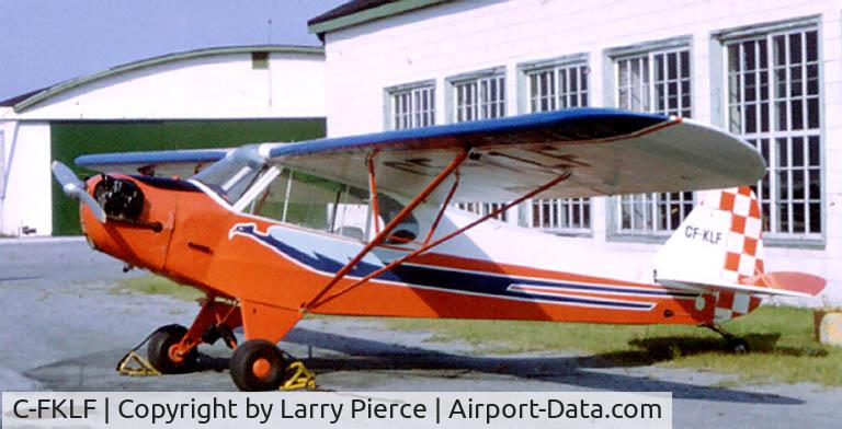 C-FKLF, 1946 Piper J3C-65 Cub Cub C/N 16174, This is KLF in 1970 at Camp Borden I was the Owner