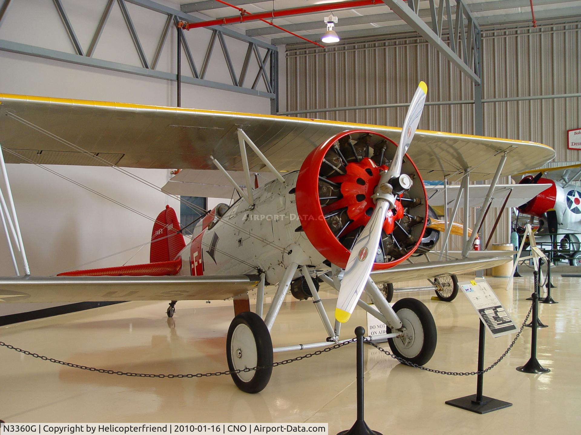 N3360G, 1932 Boeing P-12E C/N 32-17, Chino Plane of Fames