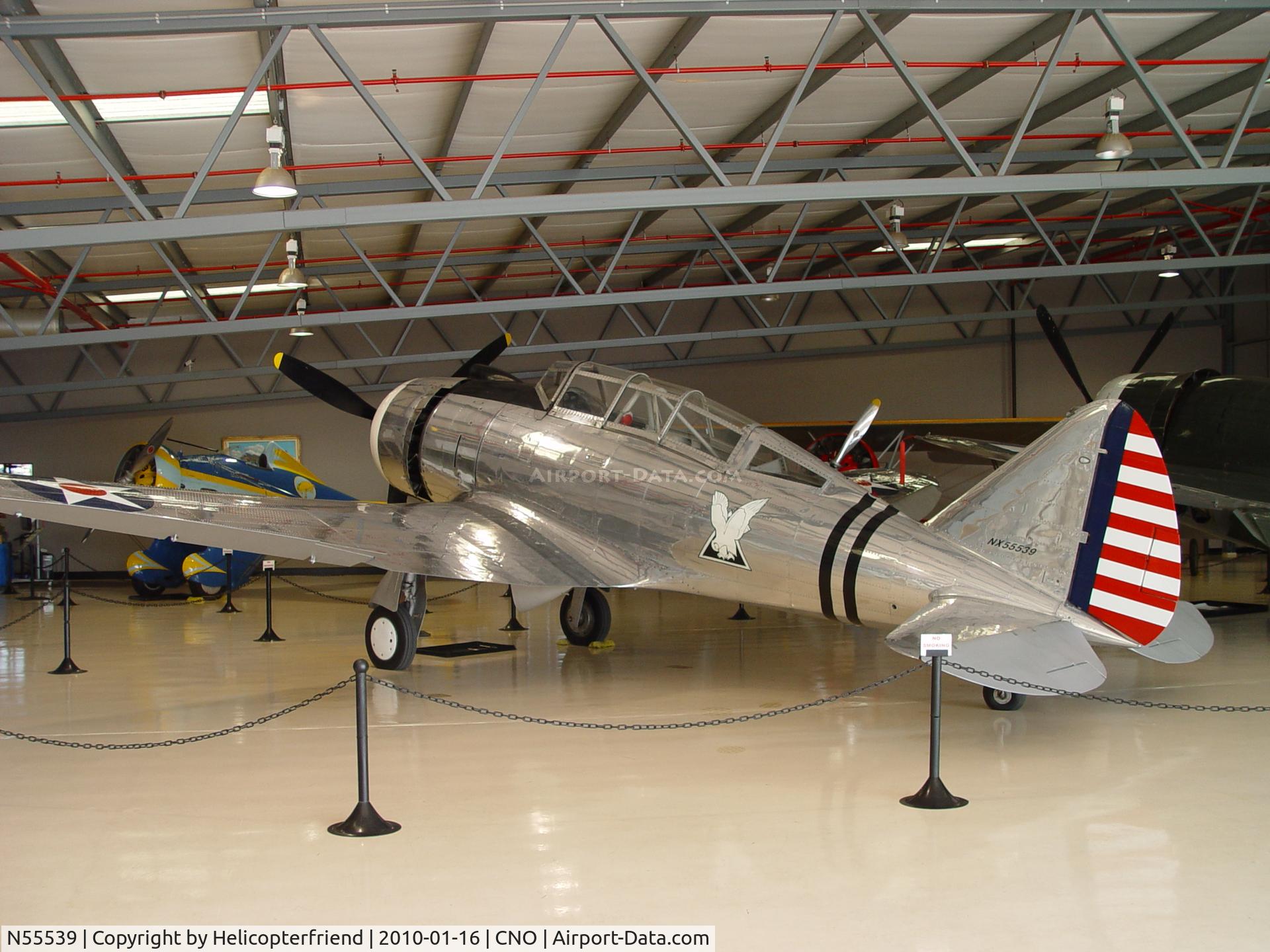 N55539, 1940 Republic AT-12 Guardsman C/N 483-38, Chino Plane of Fame