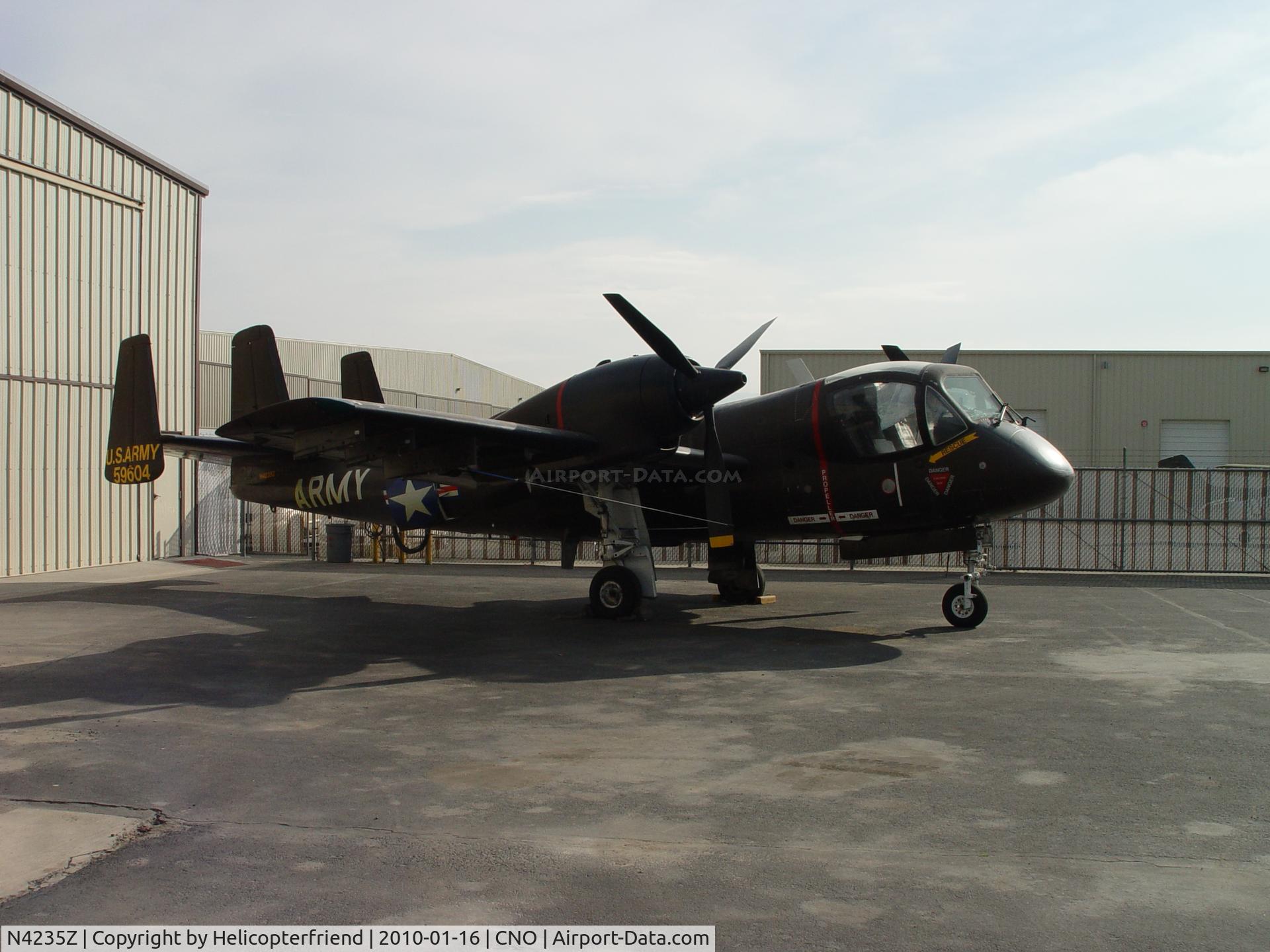 N4235Z, 1959 Grumman OV-1A Mohawk C/N Not found (2), Parked near Plane of Fame Hangar