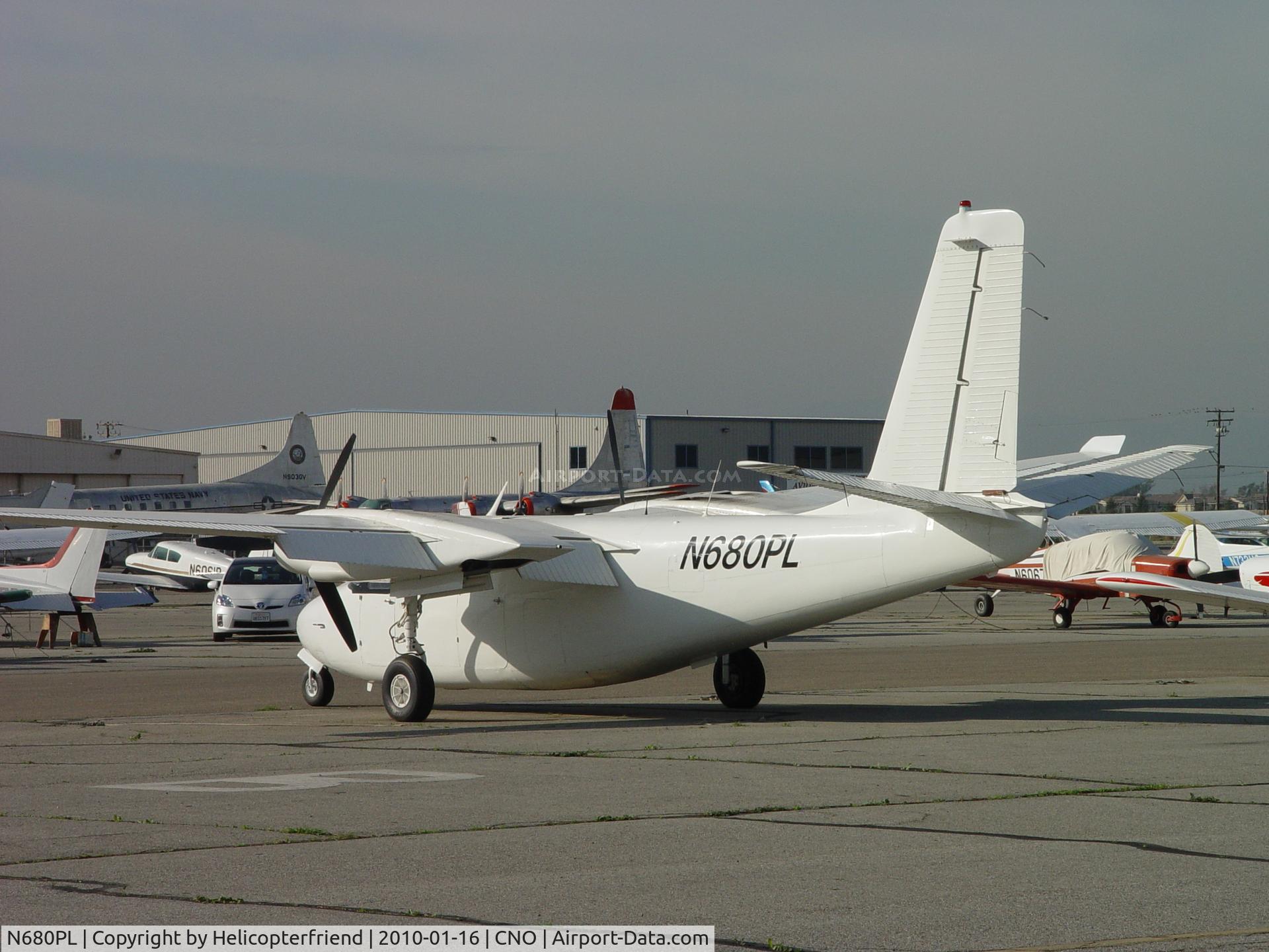 N680PL, Aero Commander 680-F C/N 680F-969-27, Parked