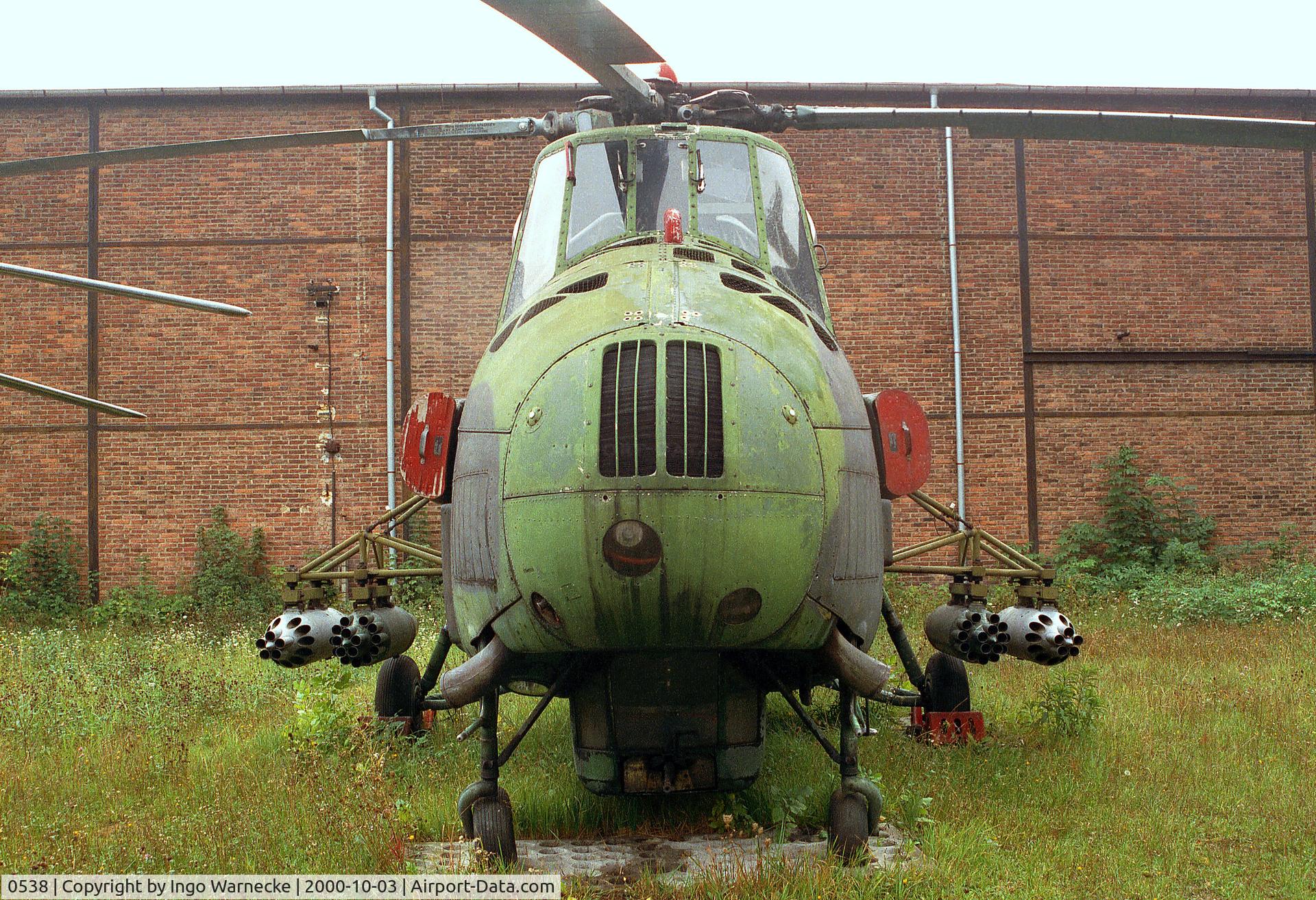 0538, Mil Mi-4 Hound C/N 20138, Mil Mi-4 HOUND at the Letecke Muzeum, Prague-Kbely