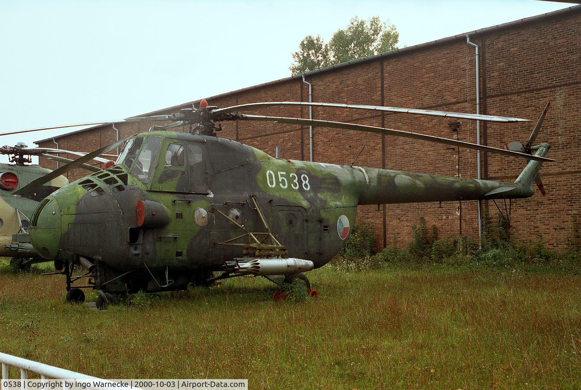 0538, Mil Mi-4 Hound C/N 20138, Mil Mi-4 HOUND at the Letecke Muzeum, Prague-Kbely
