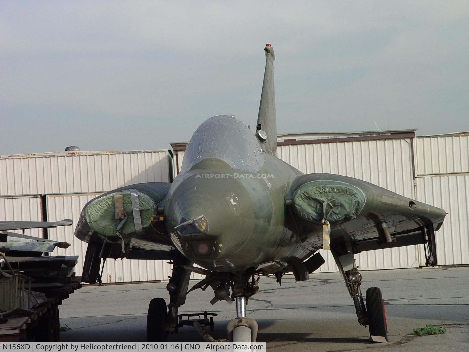 N156XD, 1976 Saab F-35 Draken C/N 35-1156, Broken down and parked