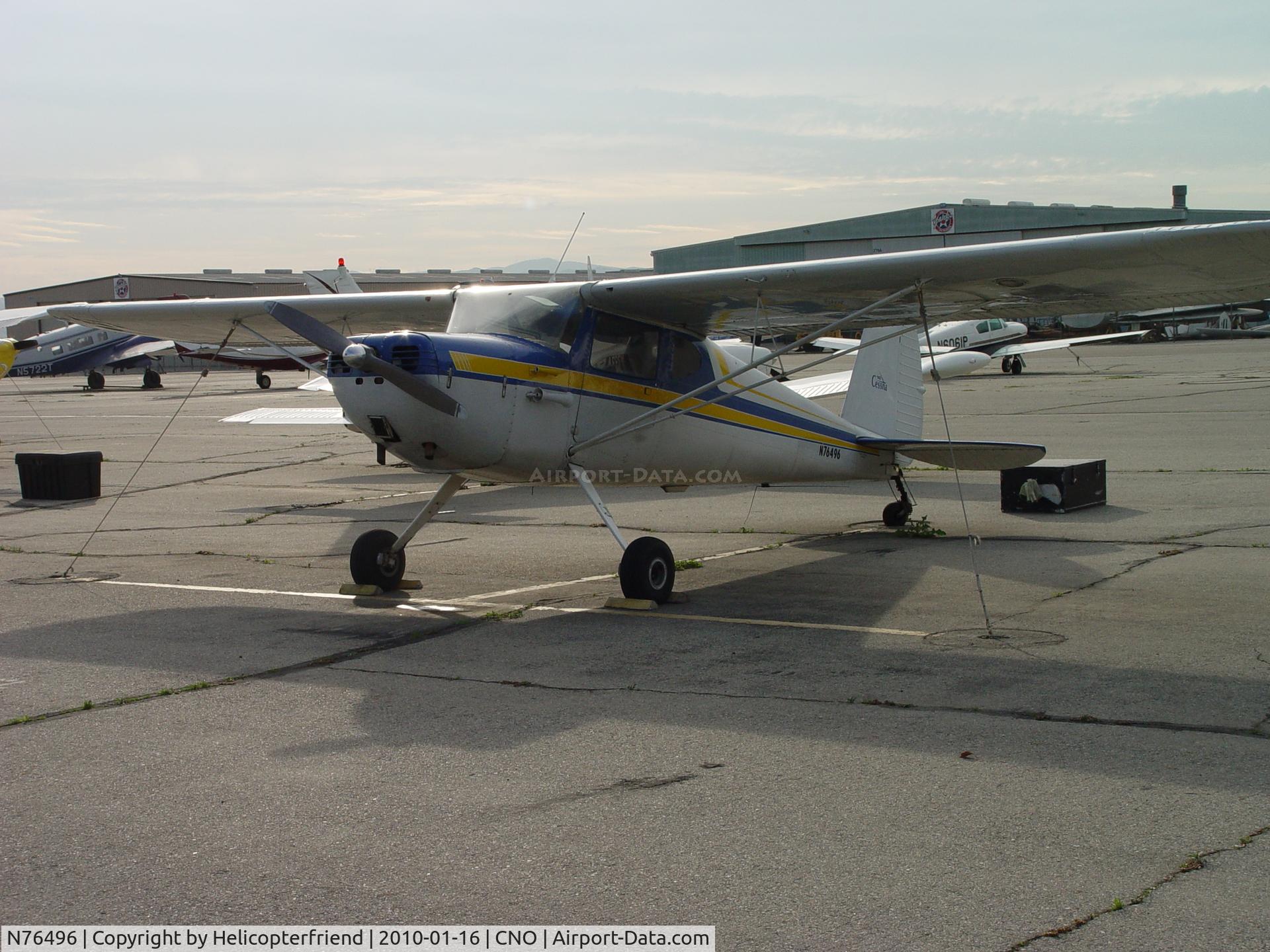 N76496, 1946 Cessna 140 C/N 10928, Tied down and parked