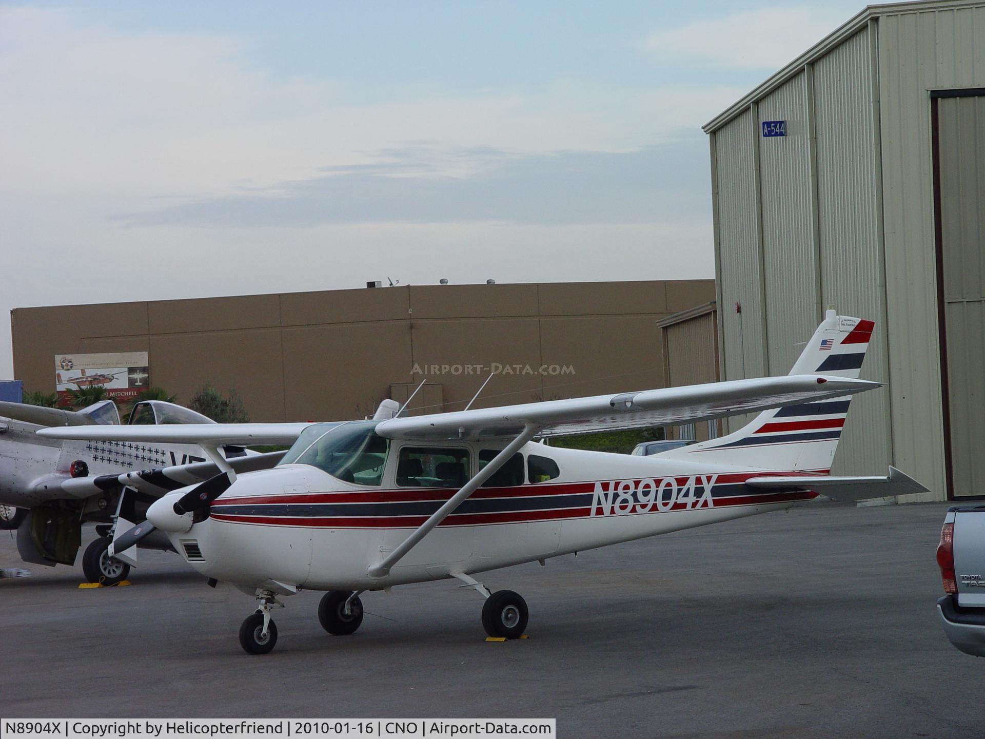 N8904X, 1961 Cessna 182D Skylane C/N 18253304, Parked next to the SPAM CAN