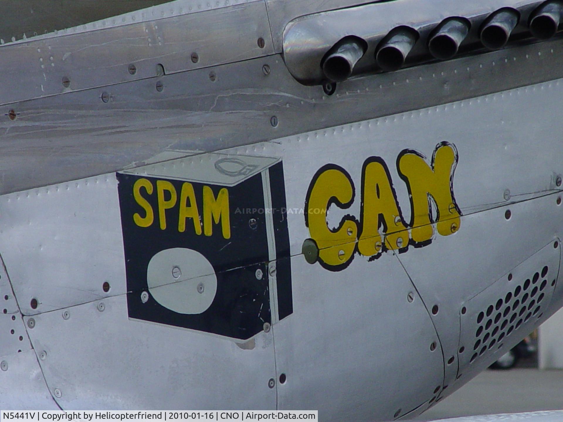 N5441V, 1961 North American F-51D Mustang C/N 45-11582, Says it all