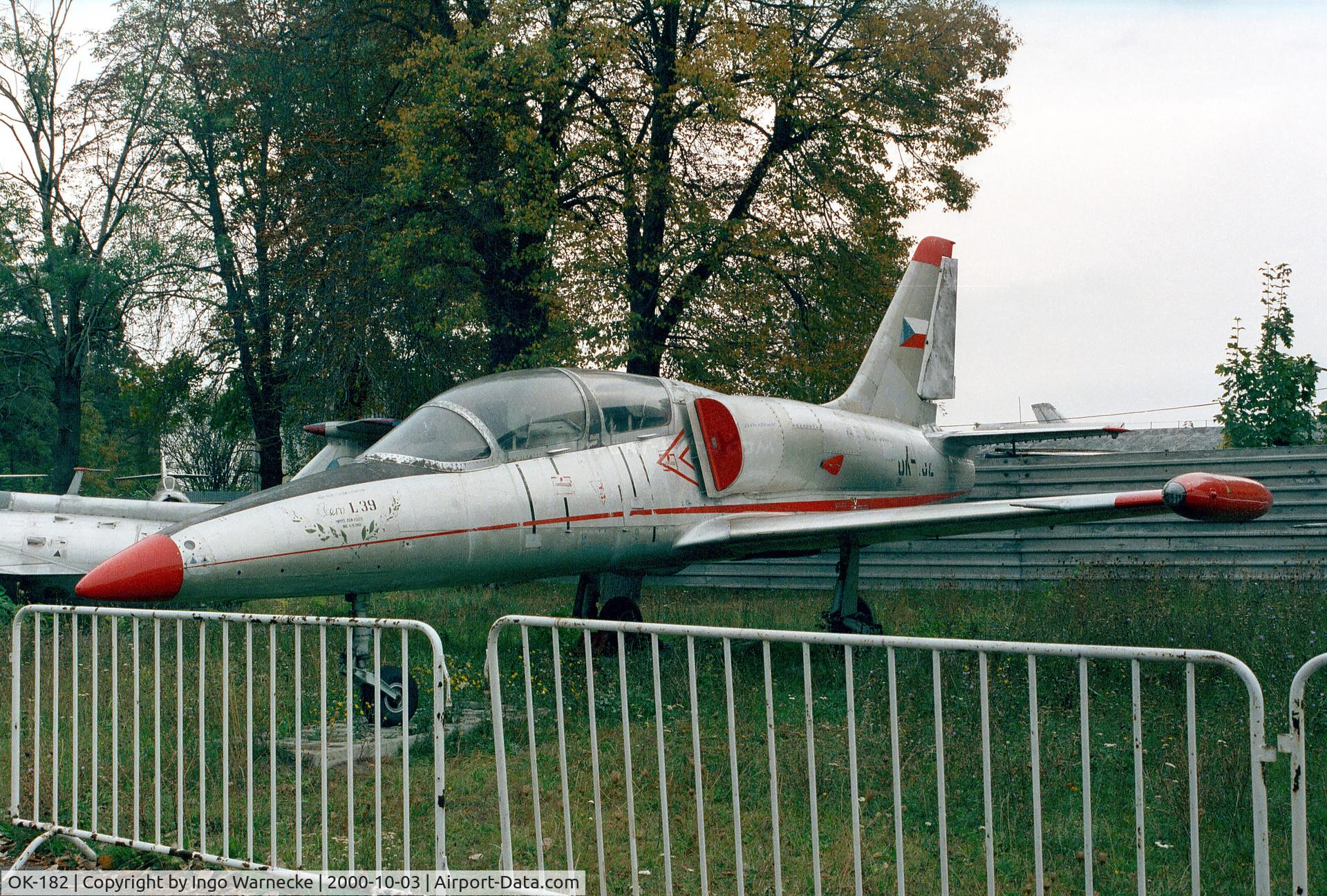 OK-182, Aero L-39 Albatros C/N 002, Aero XL-39 Albatros at the Letecke Muzeum, Prague-Kbely