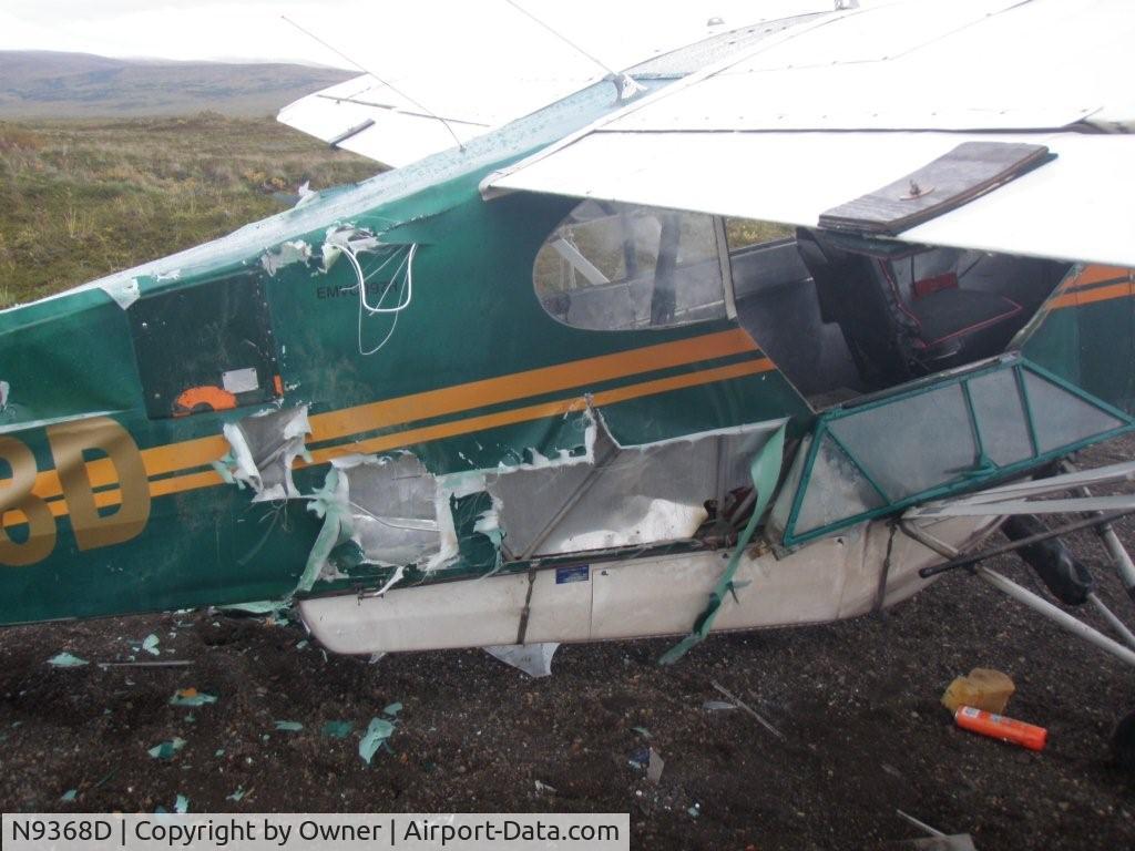 N9368D, 1958 Piper PA-18A 150 Super Cub C/N 18-6633, Piper vs Bear in Alaska