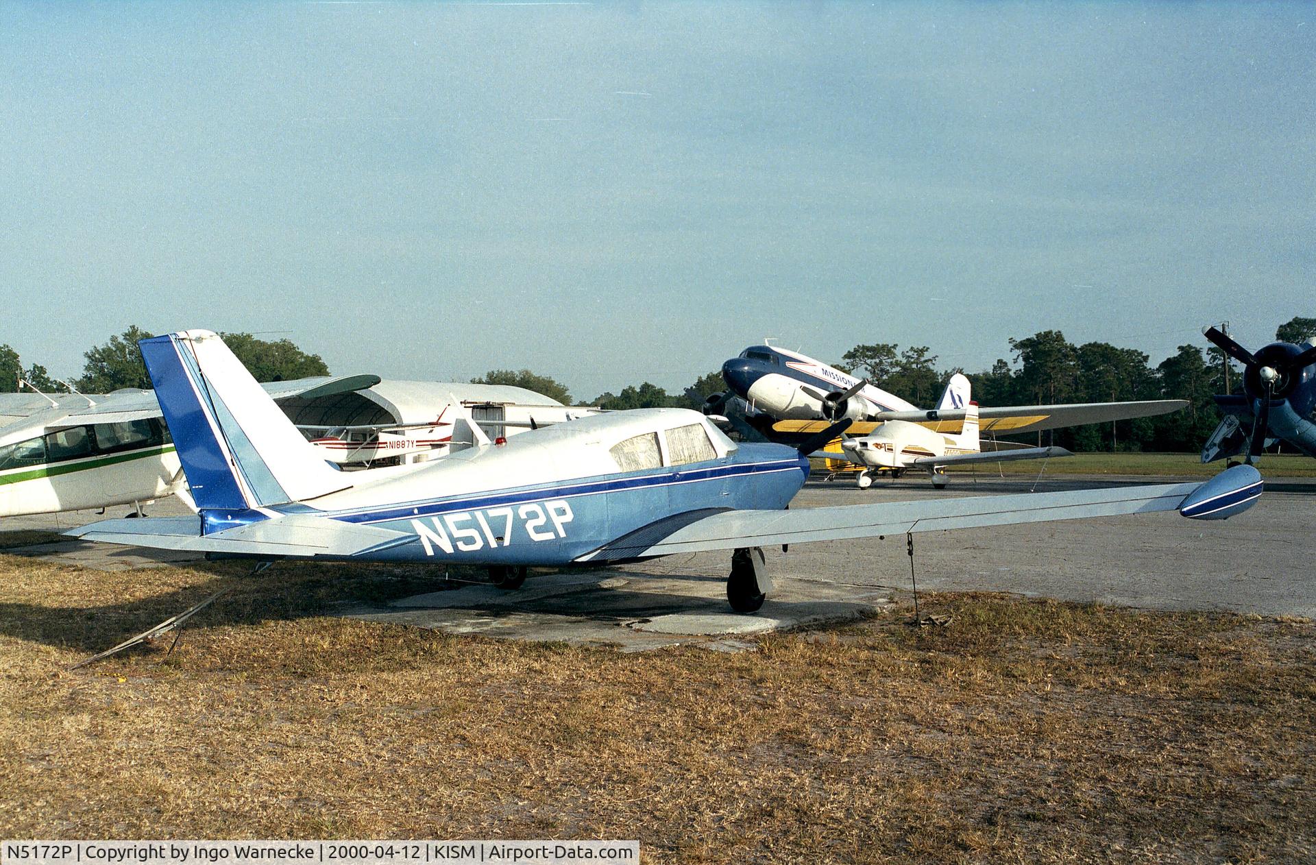 N5172P, 1958 Piper PA-24-250 Comanche C/N 24-191, Piper PA-24-250 Comanche at Kissimmee airport, close to the Flying Tigers Aircraft Museum