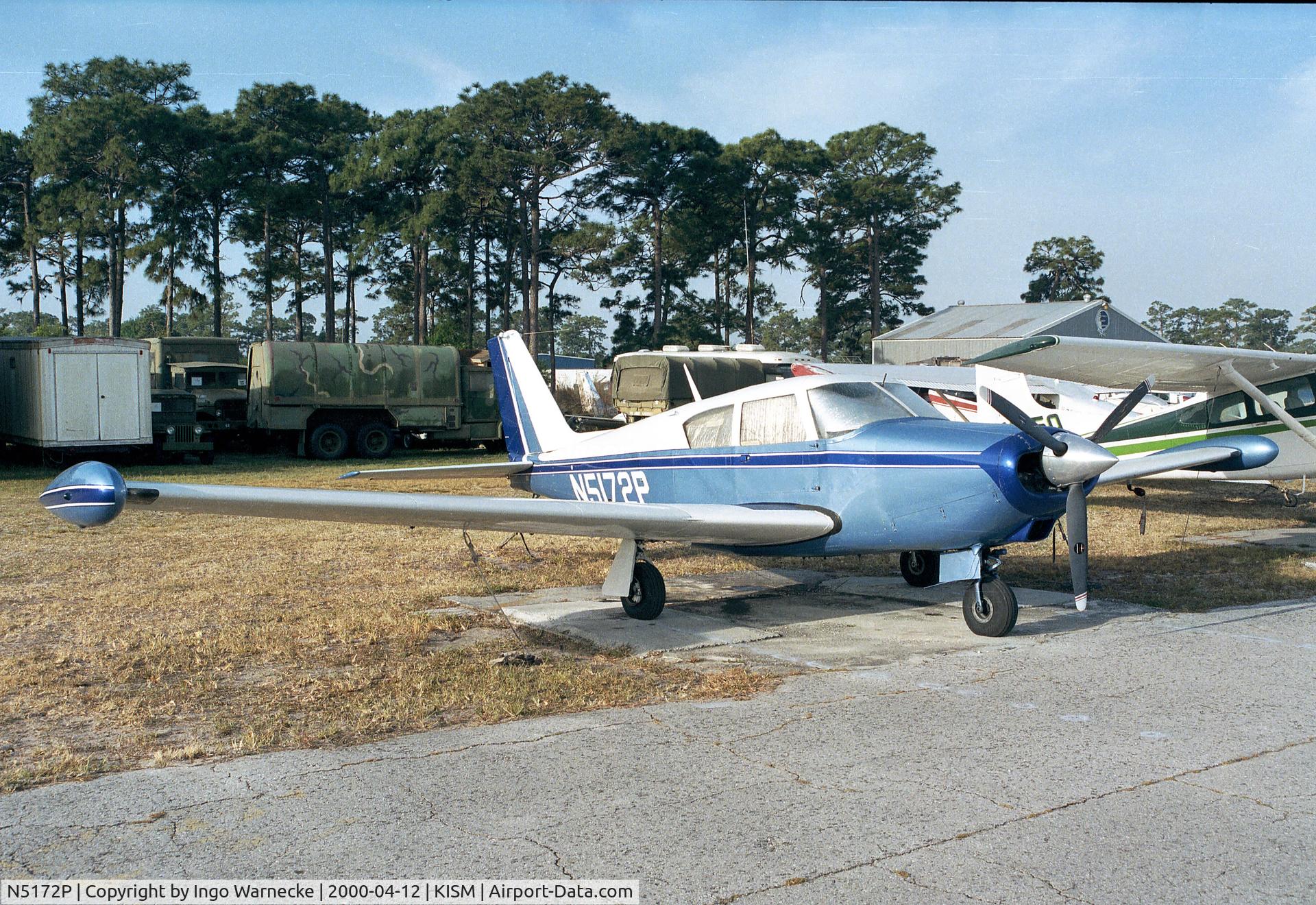 N5172P, 1958 Piper PA-24-250 Comanche C/N 24-191, Piper PA-24-250 Comanche at Kissimmee airport, close to the Flying Tigers Aircraft Museum