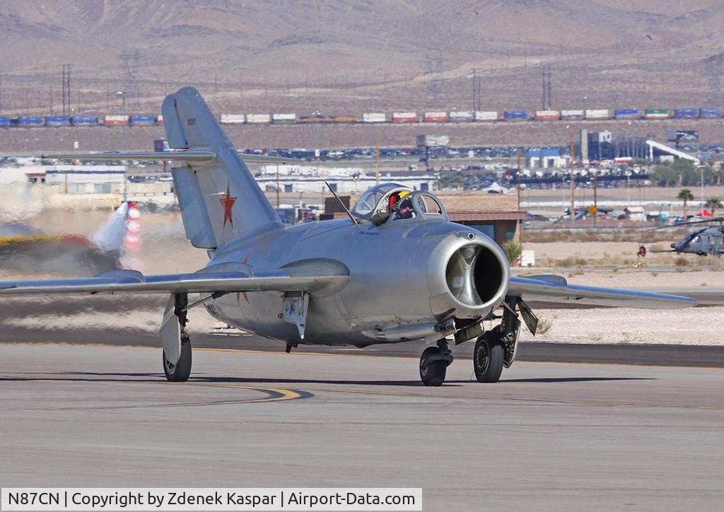 N87CN, Mikoyan-Gurevich MiG-15 C/N 910-51, Las Vegas
