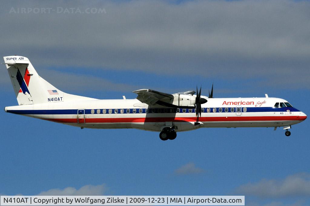 N410AT, 1994 ATR 72-212 C/N 410, visitor