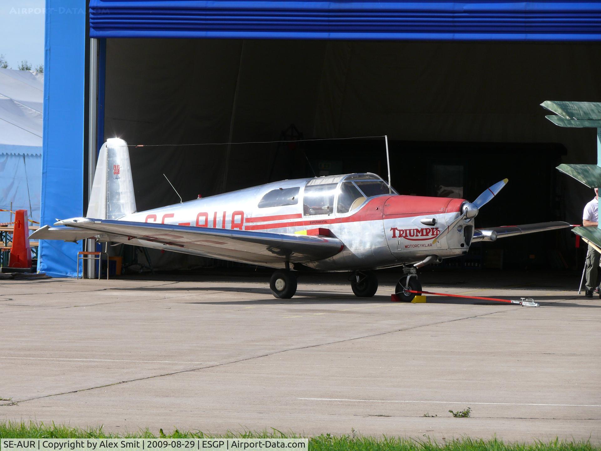SE-AUR, 1946 Saab 91A Safir C/N 91-103, SAAB S91A Safir SE-AUR Aeroseum
