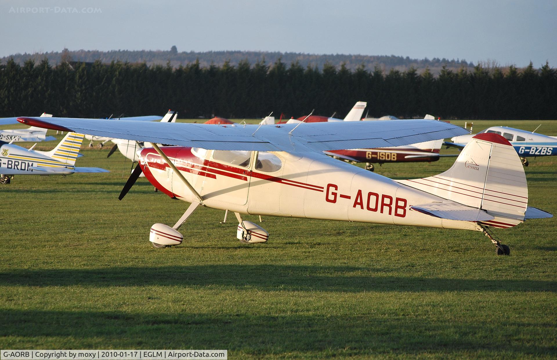 G-AORB, 1952 Cessna 170B C/N 20767, Cessna 170B visiting White Walthm