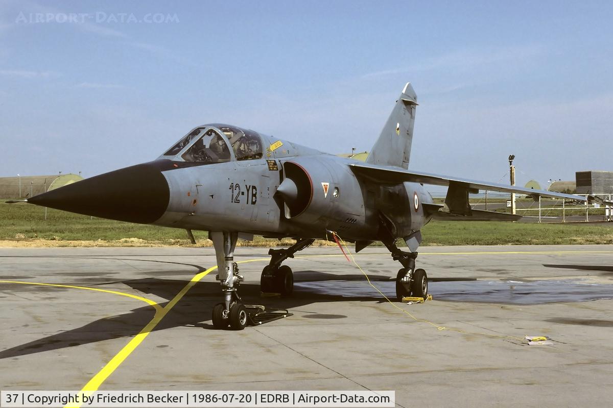 37, Dassault Mirage F.1C C/N 37, EC12 Mirage F1C at Bitburg AB