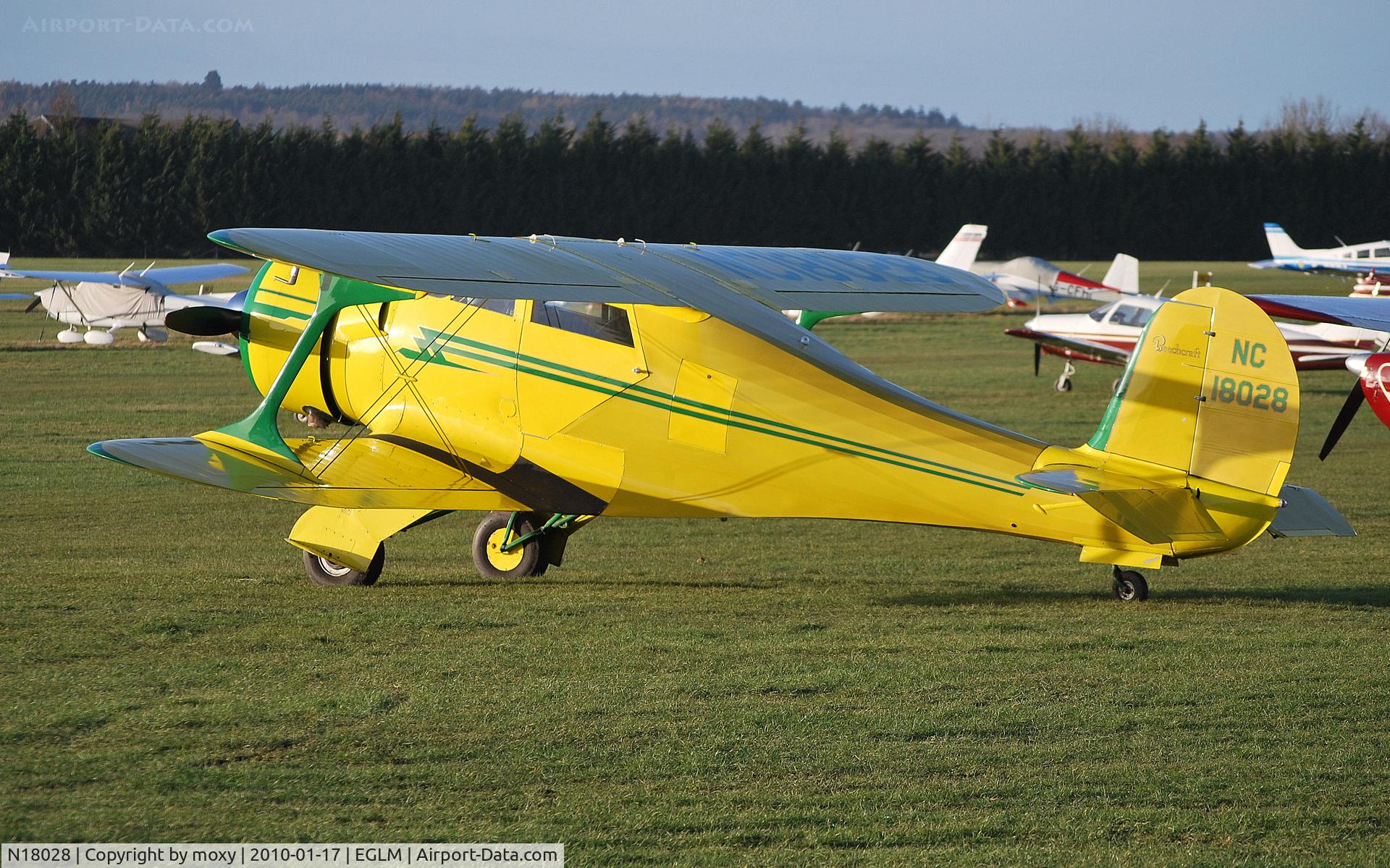 N18028, 1937 Beech D17S Staggerwing C/N 147, BEECH D17S