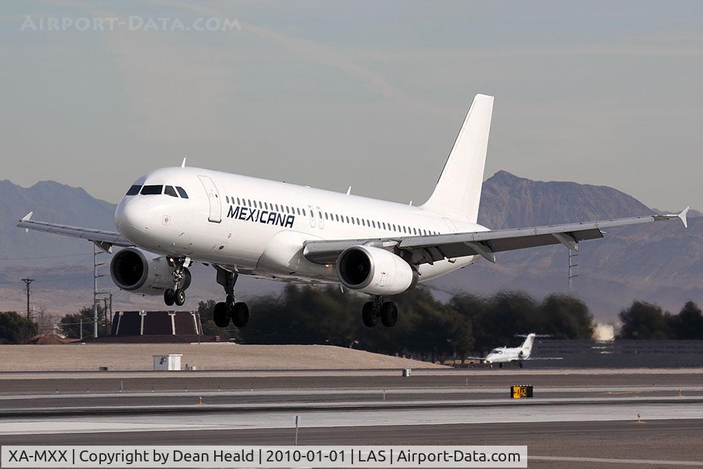 XA-MXX, Airbus A320-231 C/N 0320, Mexicana XA-MXX (FLT MXA996) arriving from Don Miguel Hidalgo y Costilla Int'l (MMGL) - Guadalajara, Mexico.