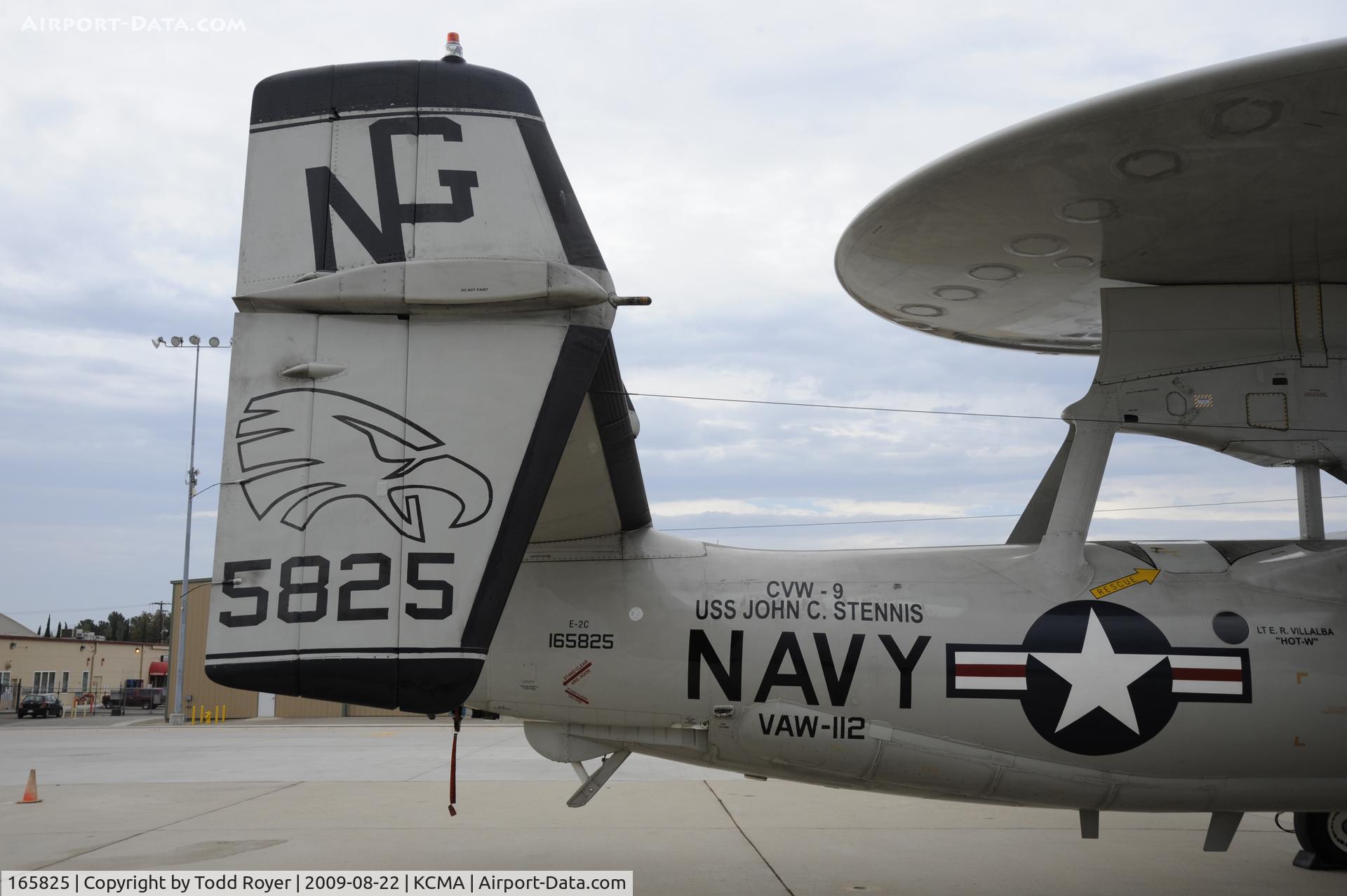 165825, Northrop Grumman E-2C Hawkeye C/N A196, CAMARILLO AIR SHOW 2009