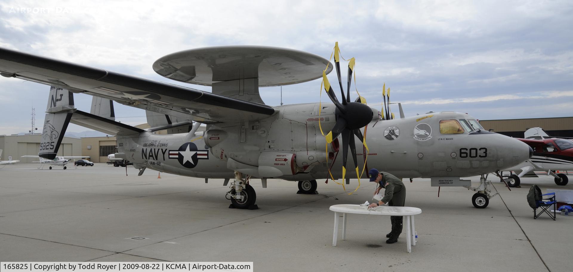 165825, Northrop Grumman E-2C Hawkeye C/N A196, CAMARILLO AIR SHOW 2009