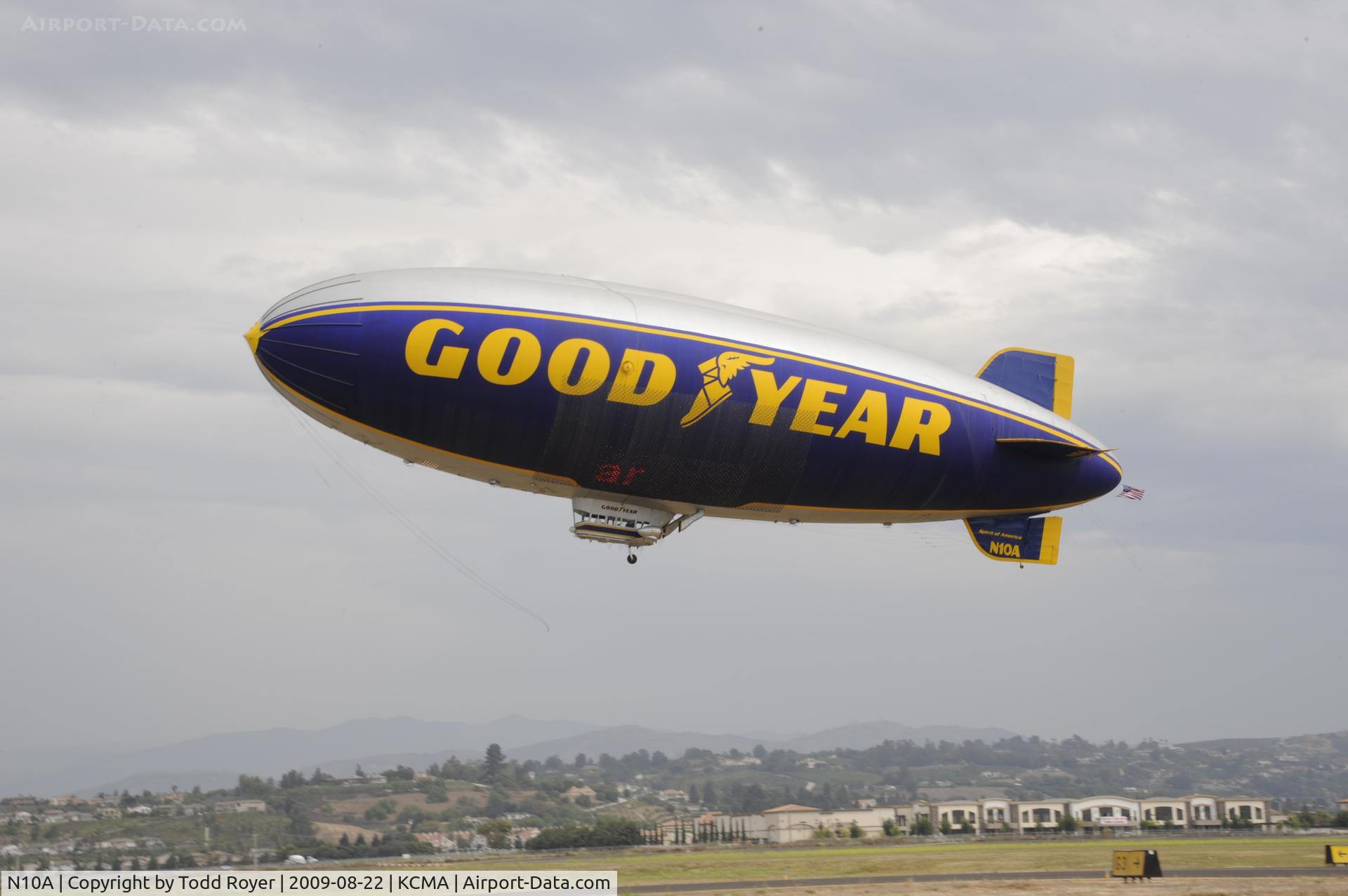 N10A, 1979 Goodyear GZ-20A C/N 4117, CAMARILLO AIR SHOW 2009