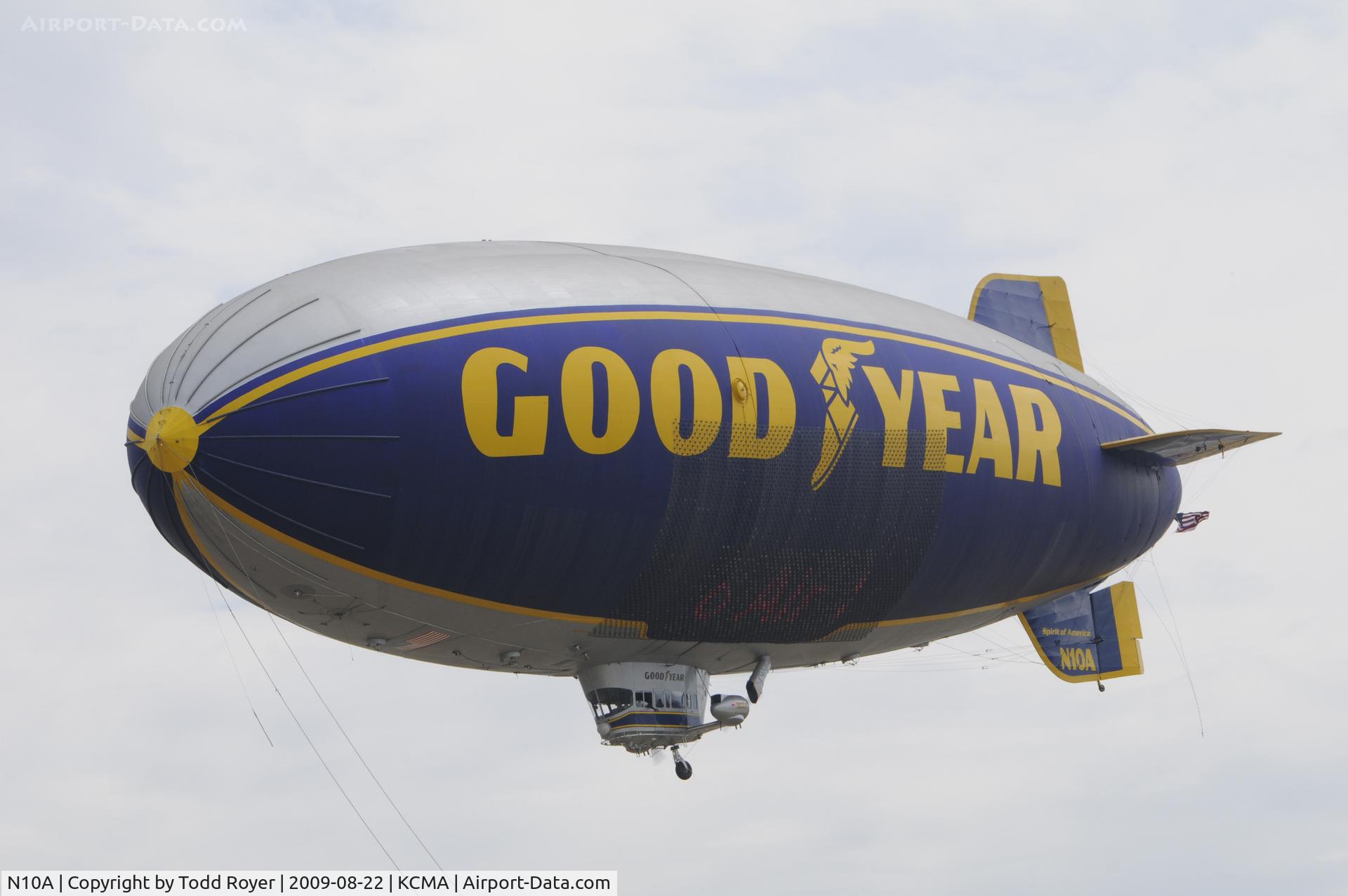 N10A, 1979 Goodyear GZ-20A C/N 4117, CAMARILLO AIR SHOW 2009