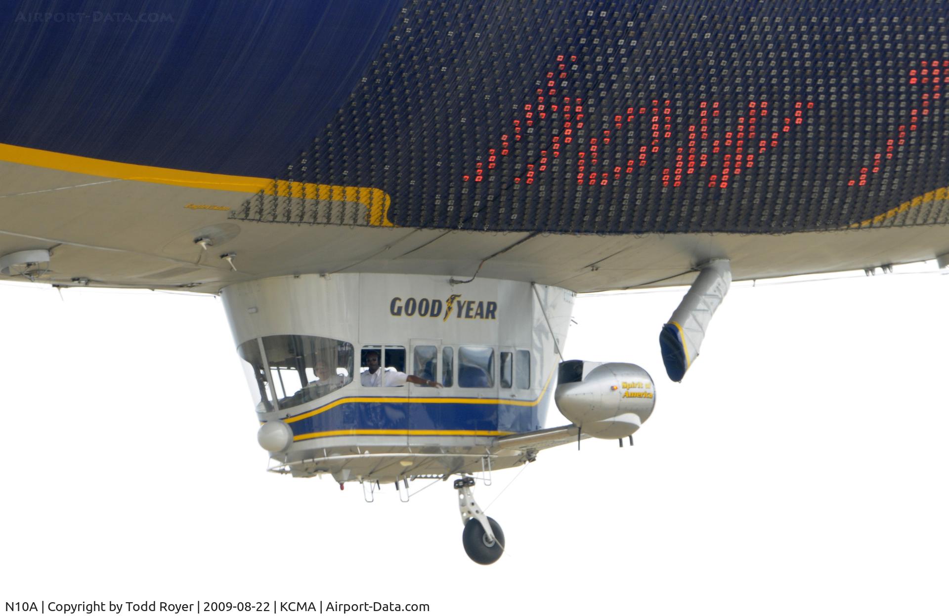 N10A, 1979 Goodyear GZ-20A C/N 4117, CAMARILLO AIR SHOW 2009