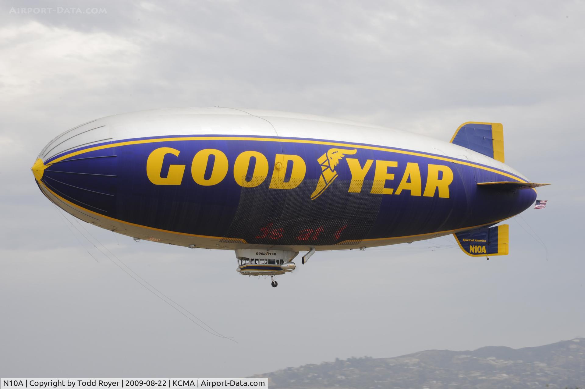 N10A, 1979 Goodyear GZ-20A C/N 4117, CAMARILLO AIR SHOW 2009