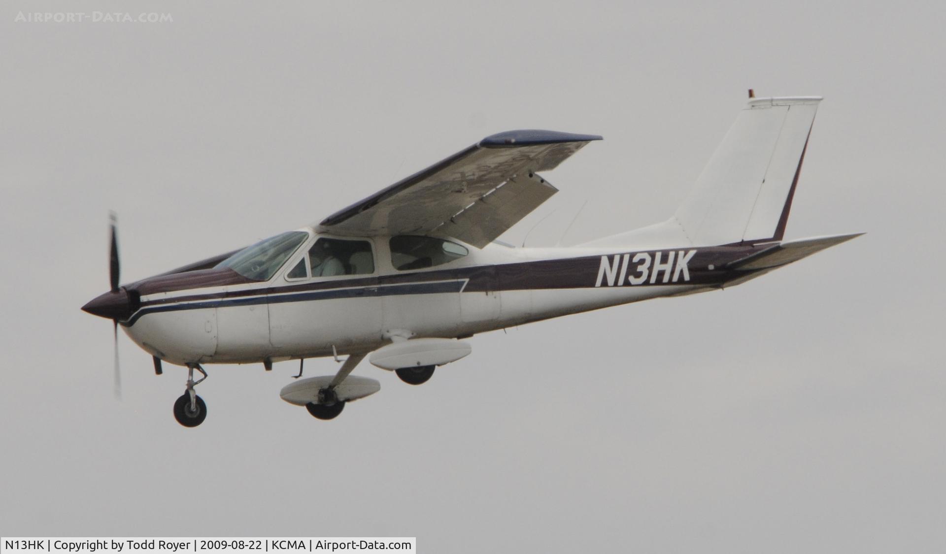 N13HK, 1972 Cessna 177B Cardinal C/N 17701810, CAMARILLO AIR SHOW 2009