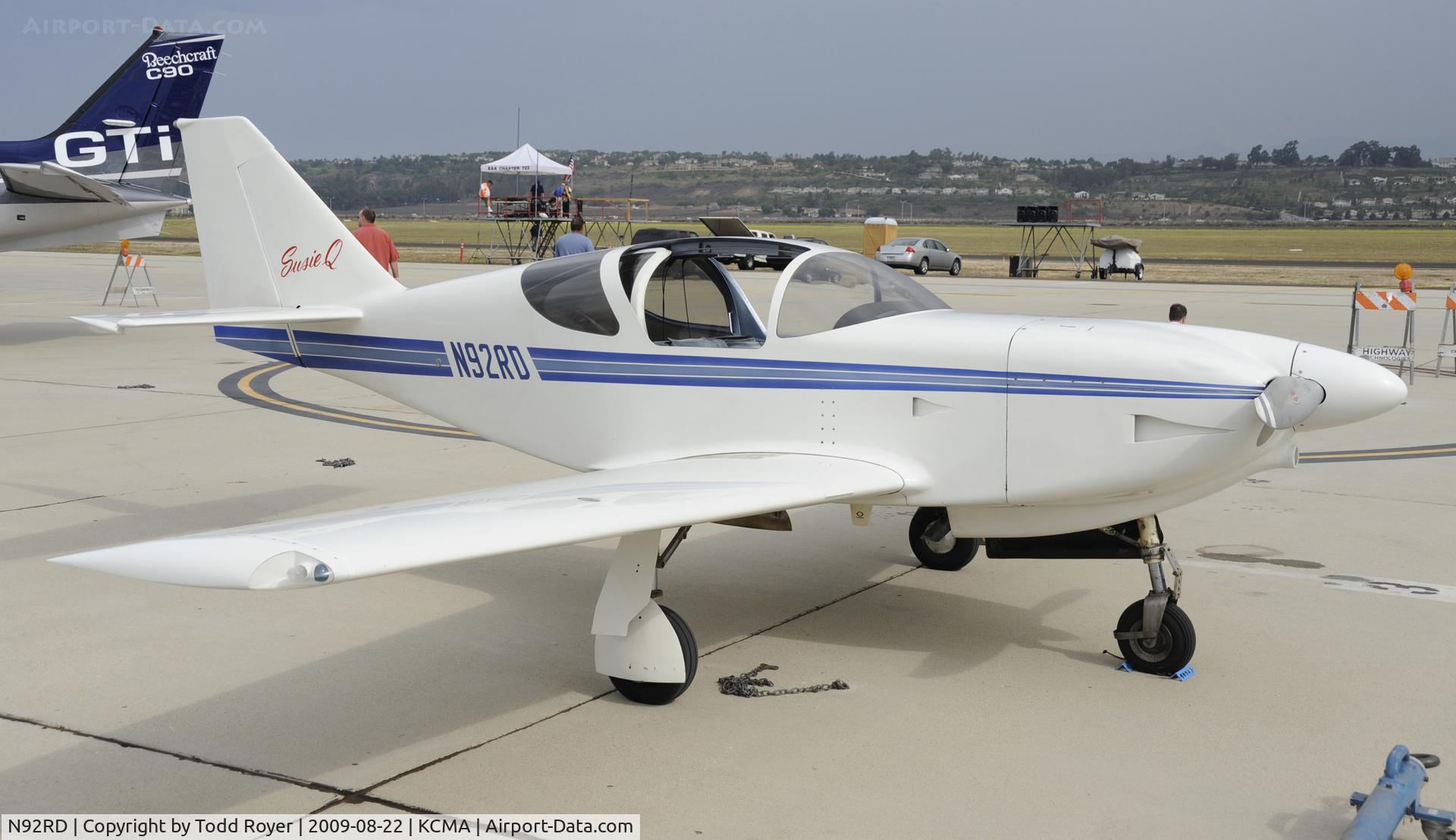 N92RD, Stoddard-Hamilton Glasair SH-2R C/N 630, CAMARILLO AIR SHOW 2009