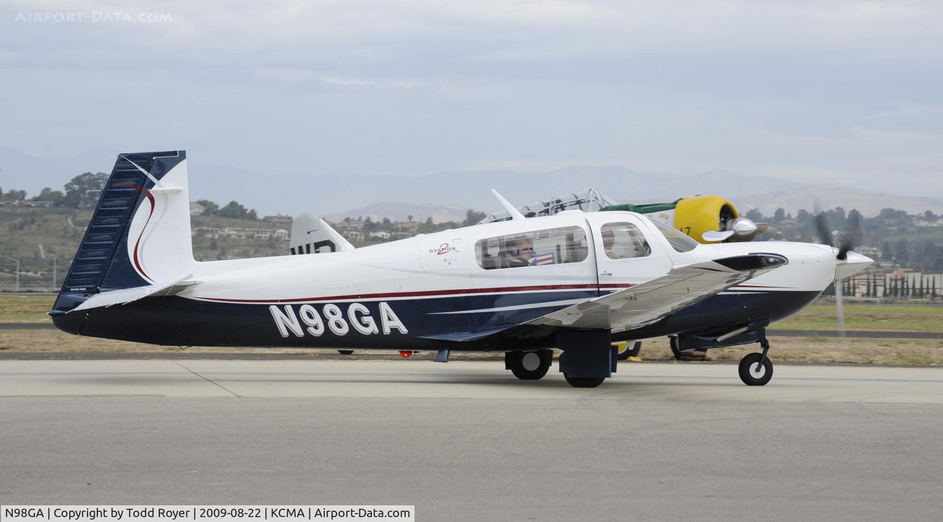 N98GA, 2005 Mooney M20R Ovation C/N 29-0372, CAMARILLO AIR SHOW 2009
