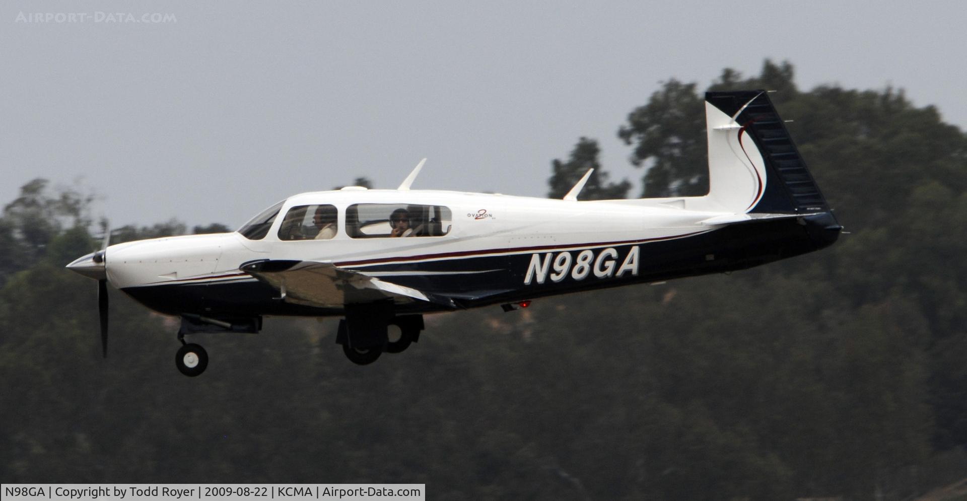 N98GA, 2005 Mooney M20R Ovation C/N 29-0372, CAMARILLO AIR SHOW 2009